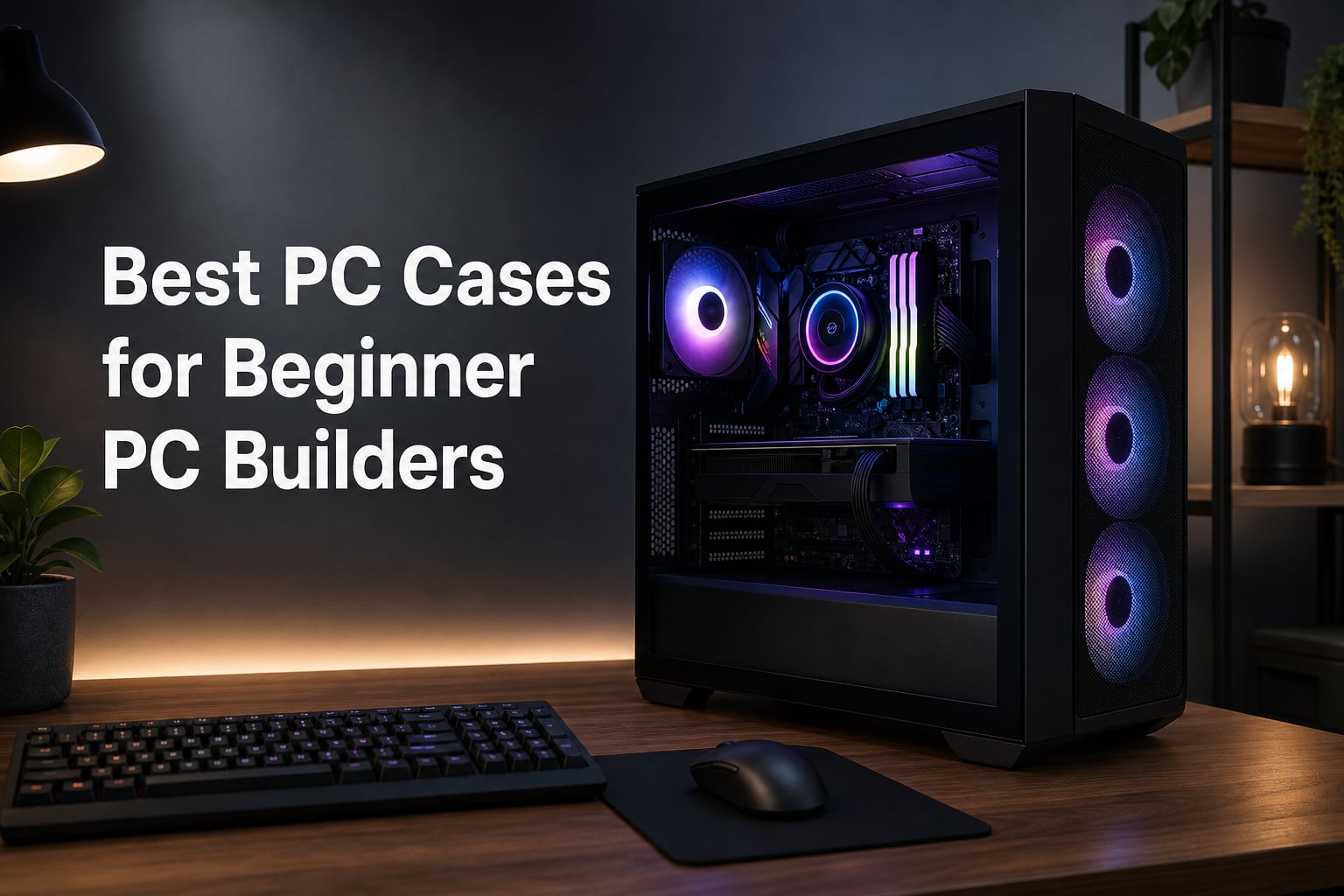 8 Best PC Cases for Beginner PC Builders (August 2026) Easy Build Guide