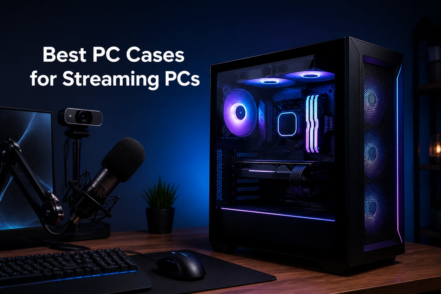 8 Best PC Cases for Streaming PCs (August 2026) Tested & Reviewed