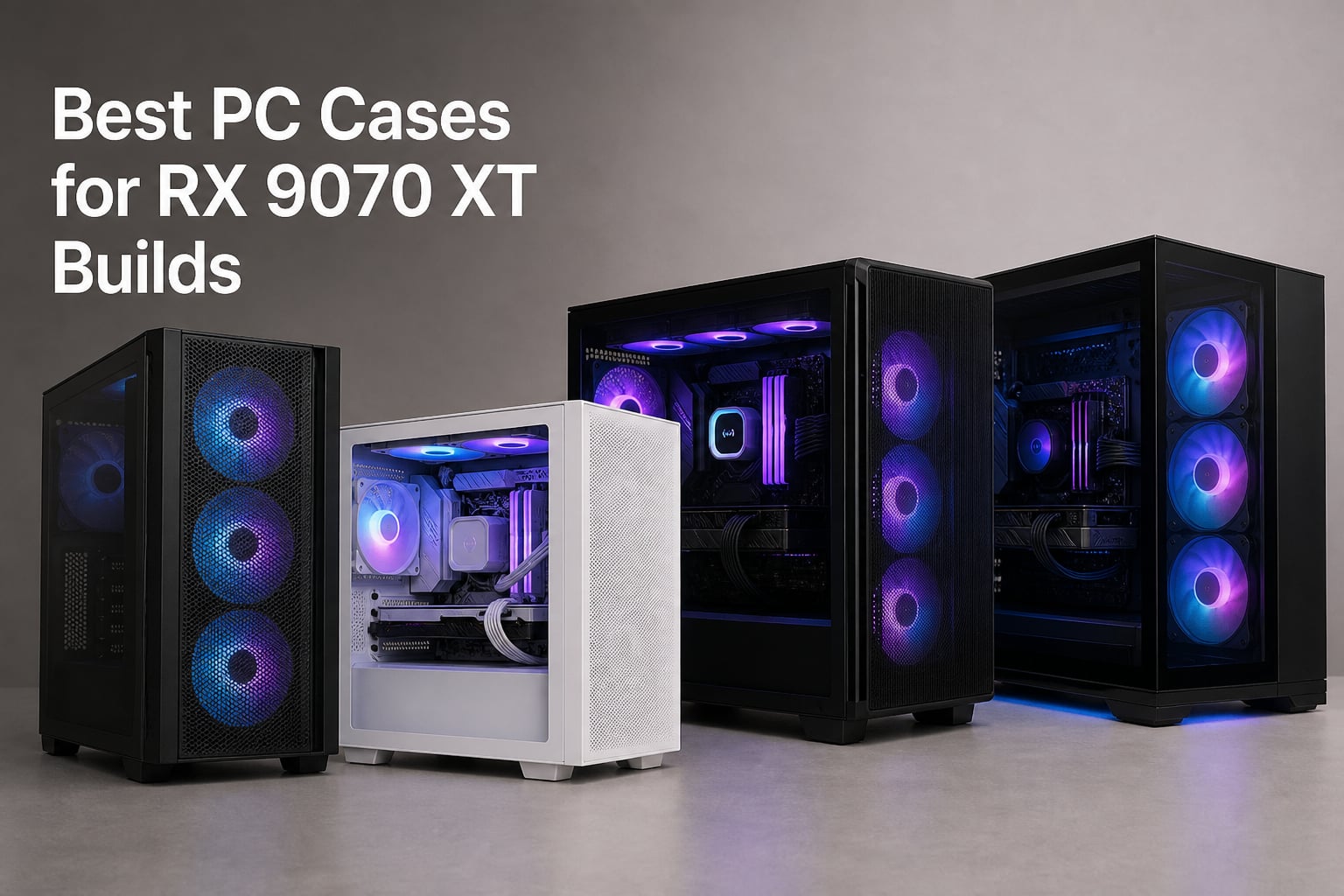 7 Best PC Cases for RX 9070 XT Builds (August 2026)