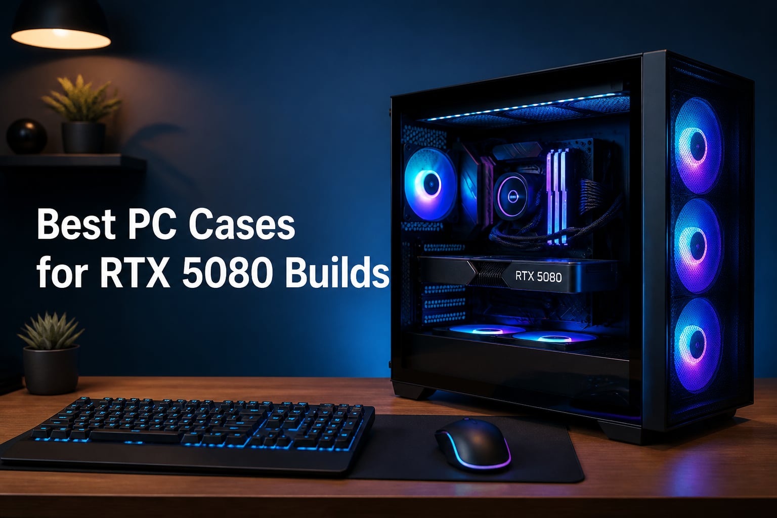 6 Best PC Cases for RTX 5080 Builds (August 2026) Complete Guide