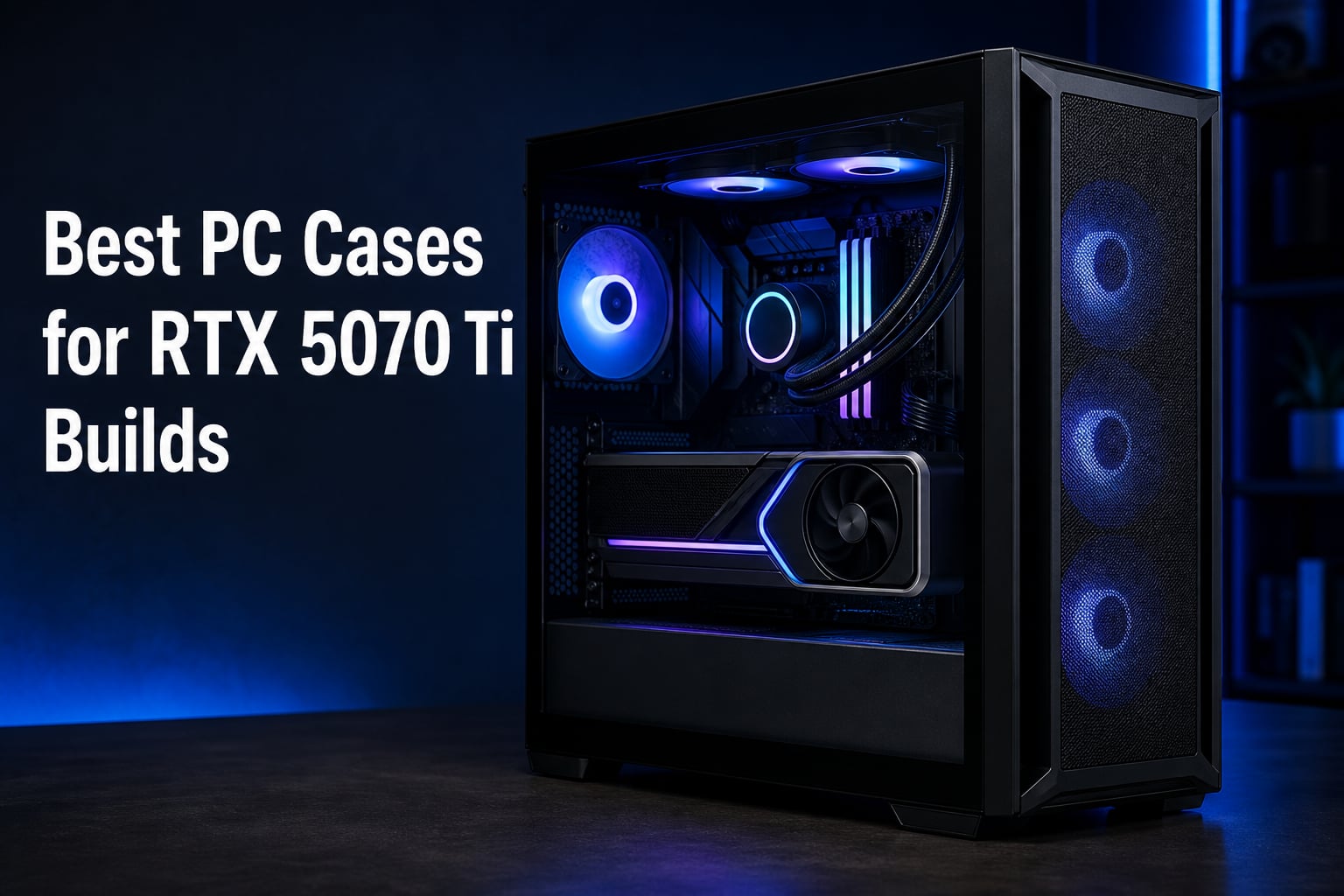 10 Best PC Cases for RTX 5070 Ti (August 2026)