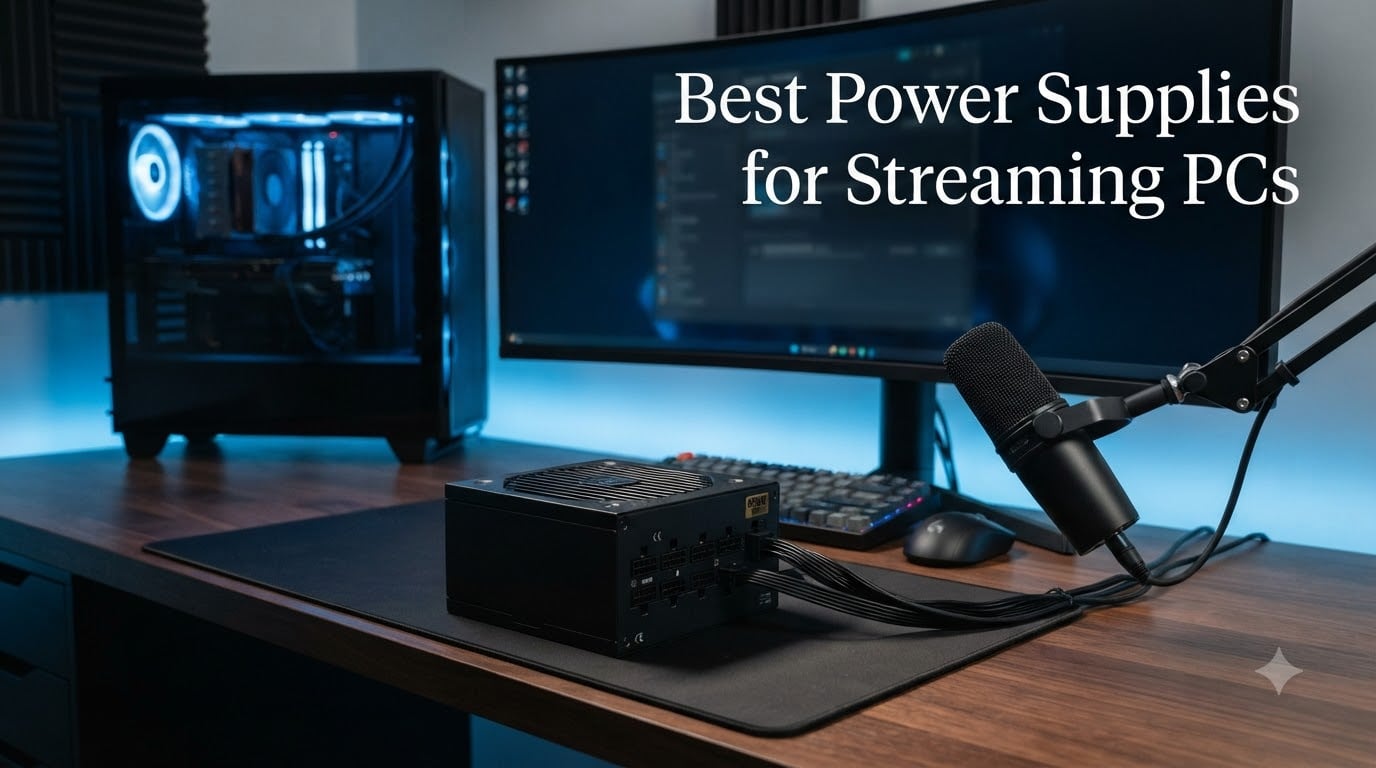 8 Best Power Supplies for Streaming PCs (August 2026) Tested