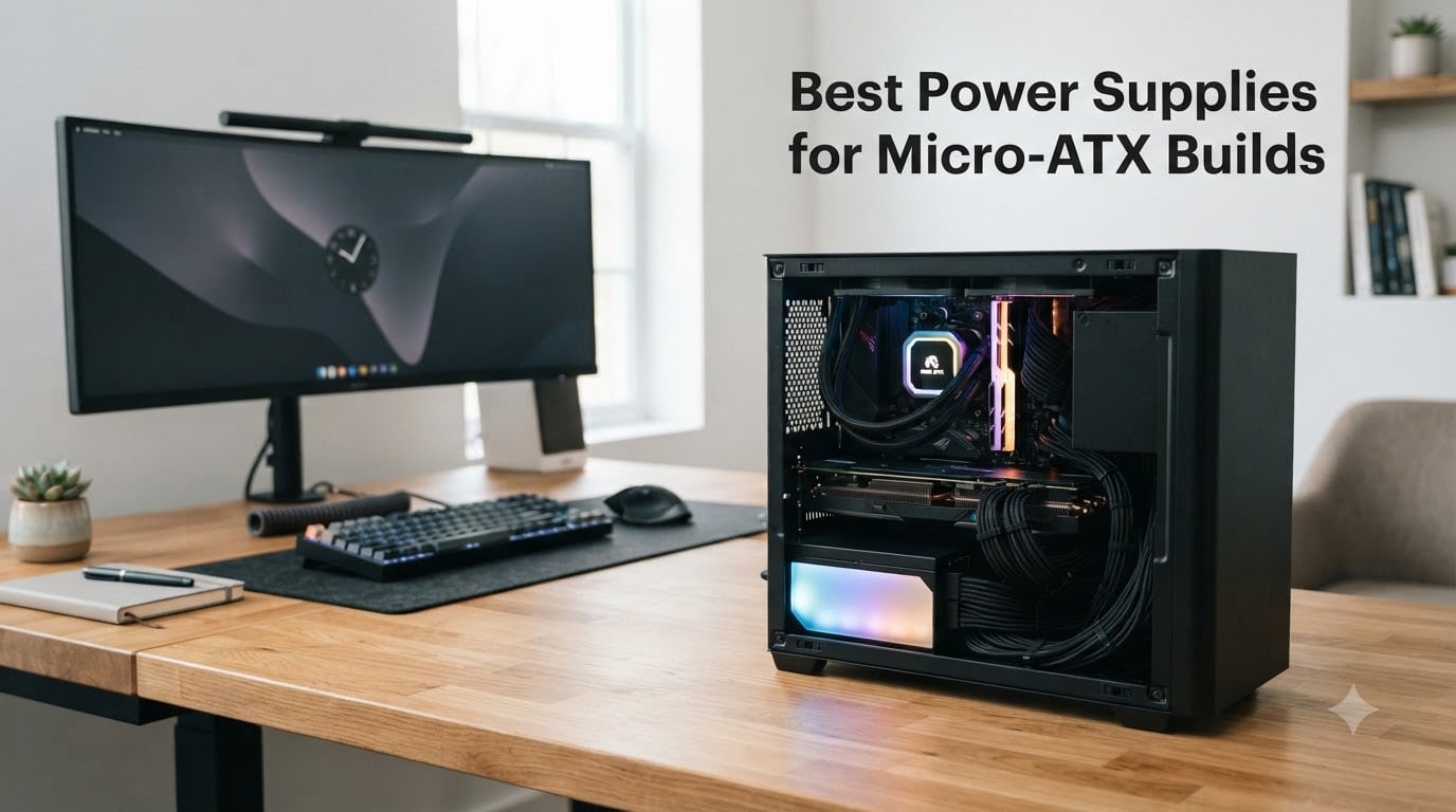 8 Best Power Supplies for Micro-ATX Builds (August 2026) Ranked