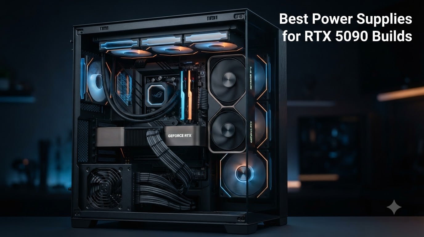 8 Best Power Supplies for RTX 5090 Builds (August 2026)