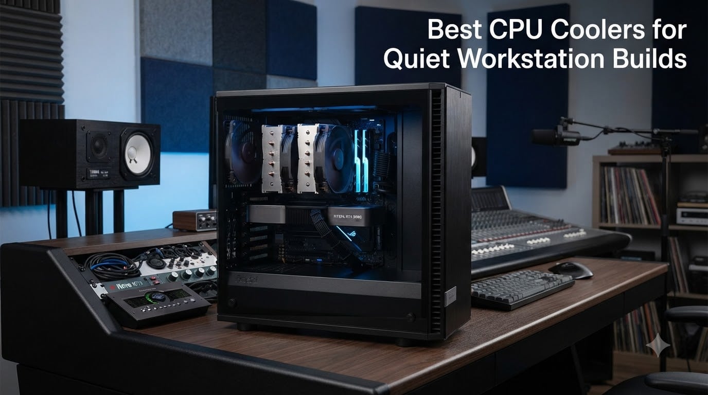10 Best CPU Coolers for Quiet Workstation Builds (August 2026)