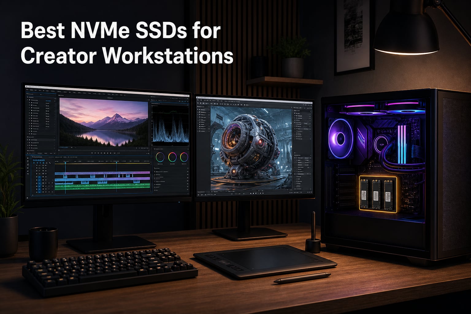 9 Best NVMe SSDs for Creator Workstations (August 2026) Tested & Ranked