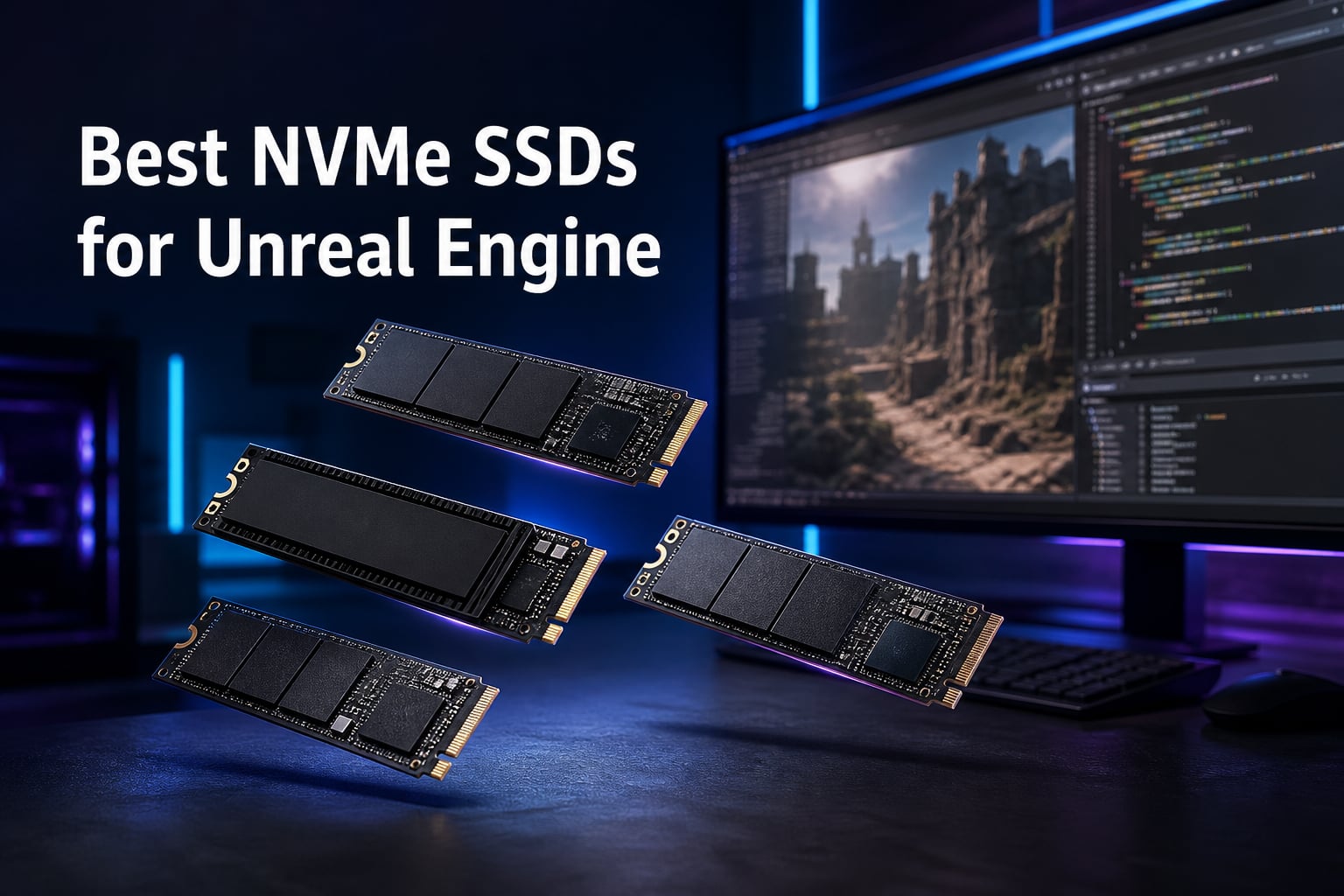 8 Best NVMe SSDs for Unreal Engine (August 2026) – Expert Reviews
