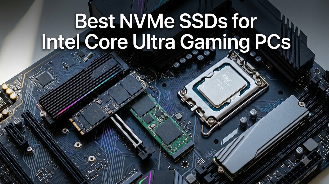 10 Best NVMe SSDs for Intel Core Ultra Gaming PCs (August 2026)