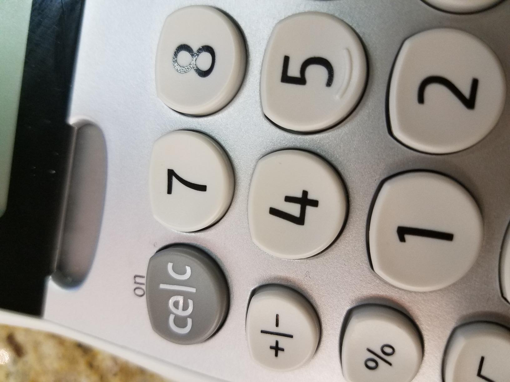 Texas Instruments TI-1795 SV Standard Function Calculator customer photo 2