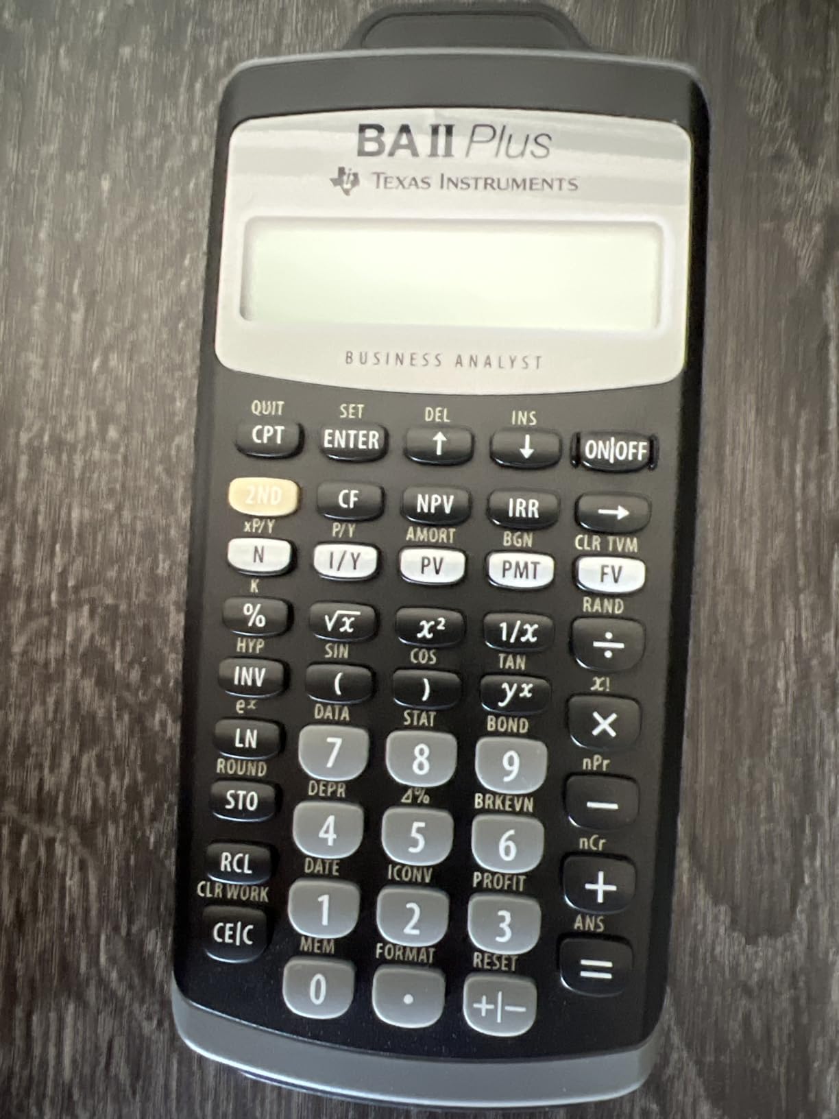 BA II Plus Financial Calculator customer photo 2