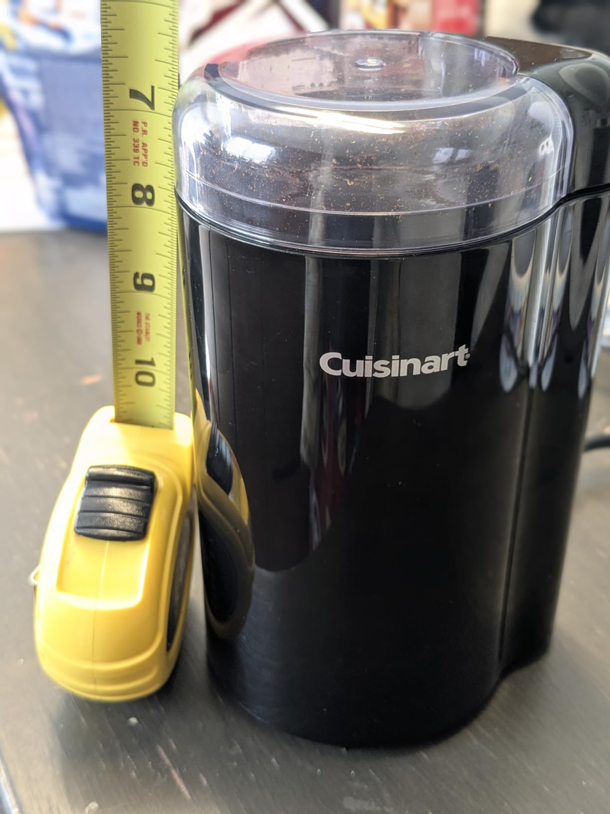 Cuisinart Coffee Grinder, One Touch Control Coffee Bean Grinder with Stainless Steel Bowl and Blades, 2.5 oz/70g Capacity Enough for 12 Cups, On/Off Switch with Safety Interlock, DCG-20BKN, Black customer photo 2
