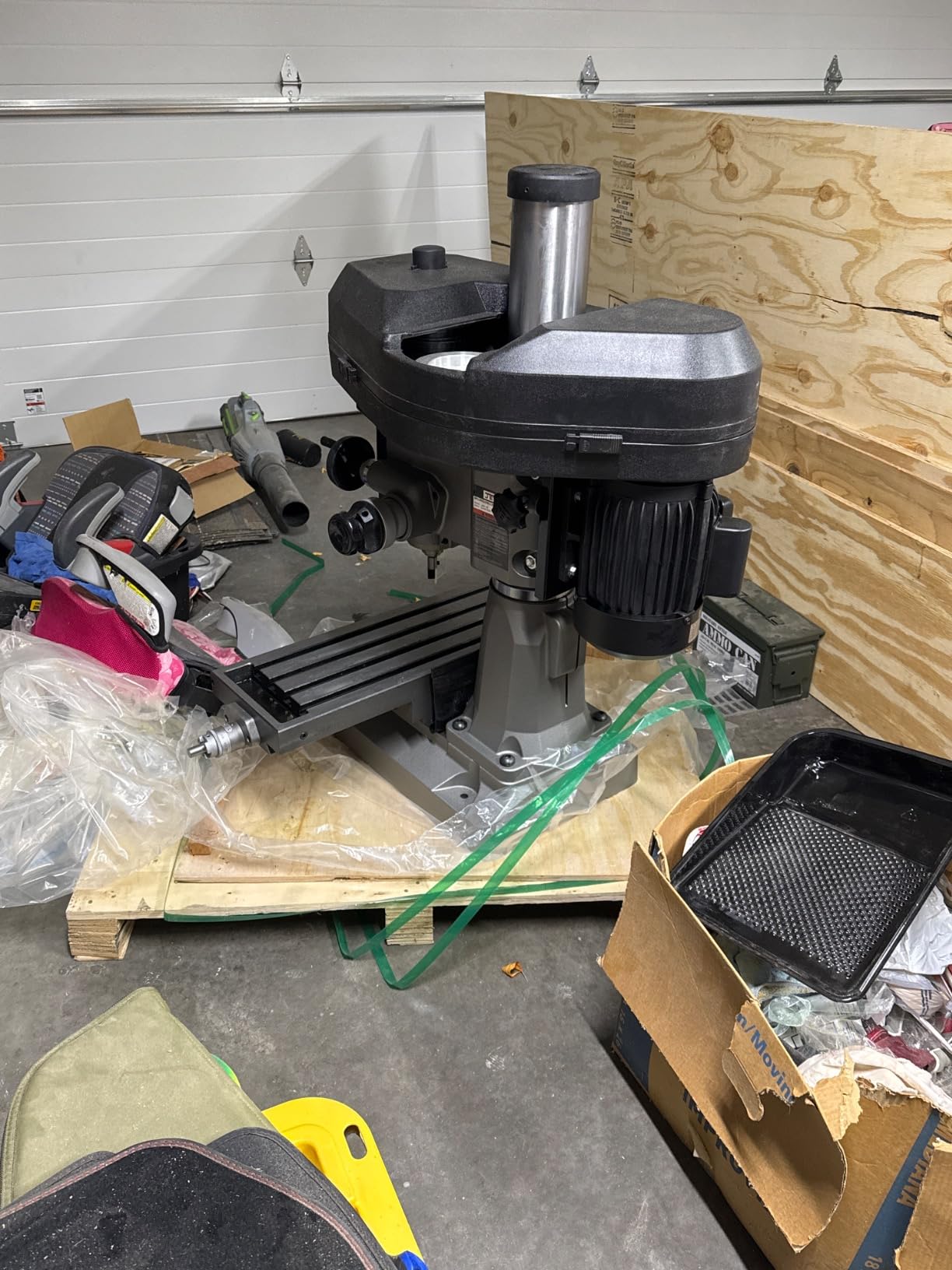 JET 18-Inch Mill Drill Machine, 2 HP, 115/230V, Cast-Iron Column customer photo 2