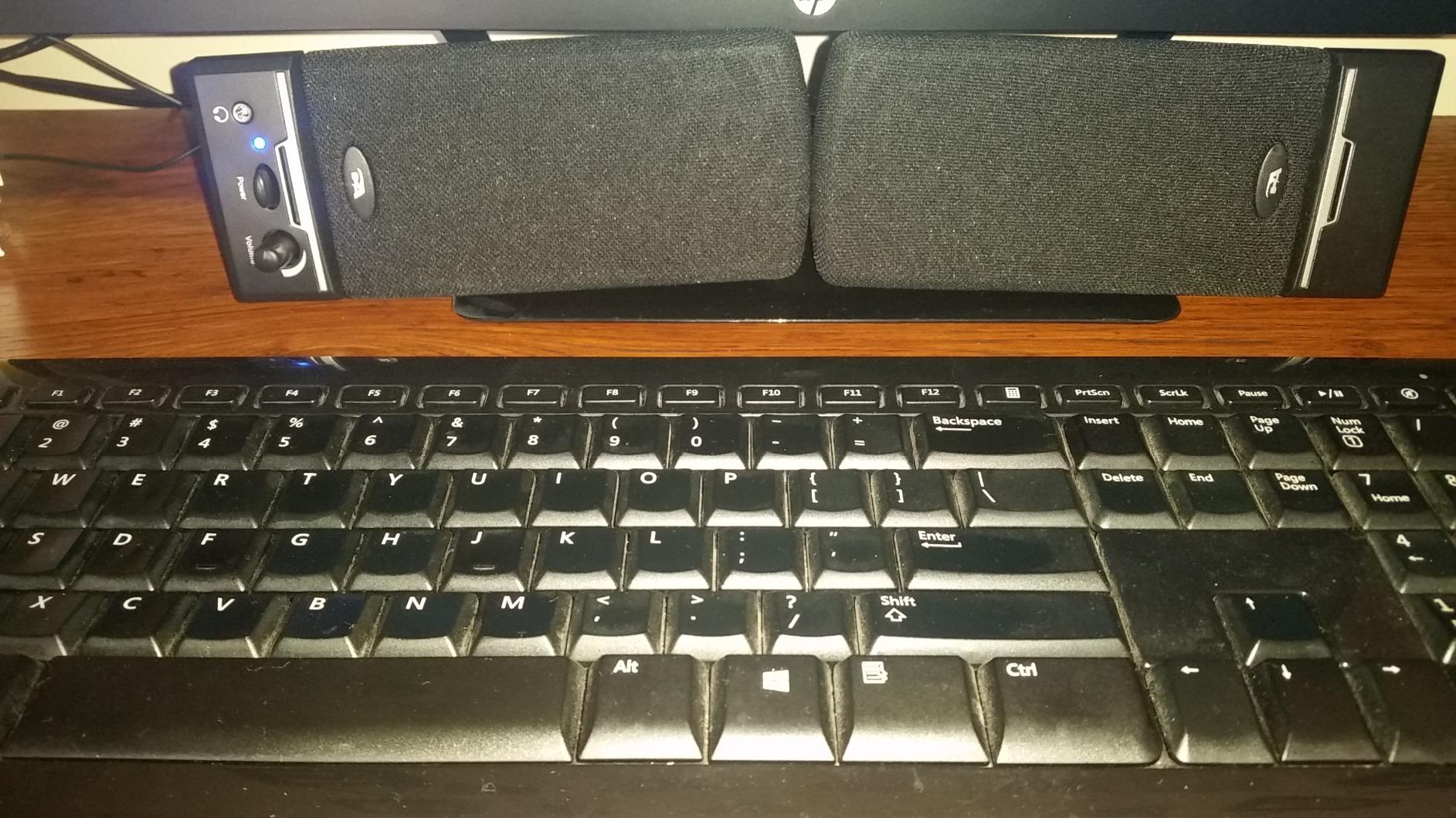 Cyber Acoustics CA-2014 2.0 Computer Speakers, 4W, Stereo Sound customer photo 1