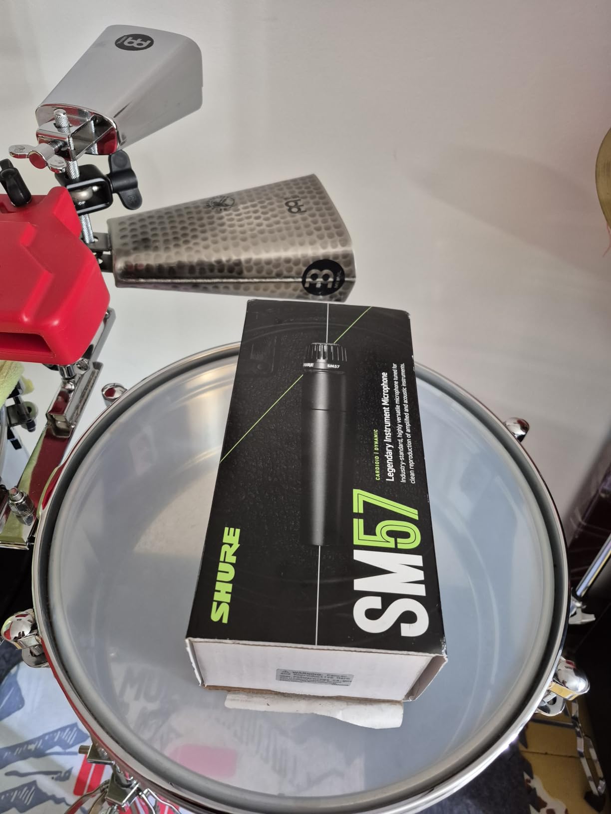 Shure SM57 Pro XLR Dynamic Instrument Microphone customer photo 1