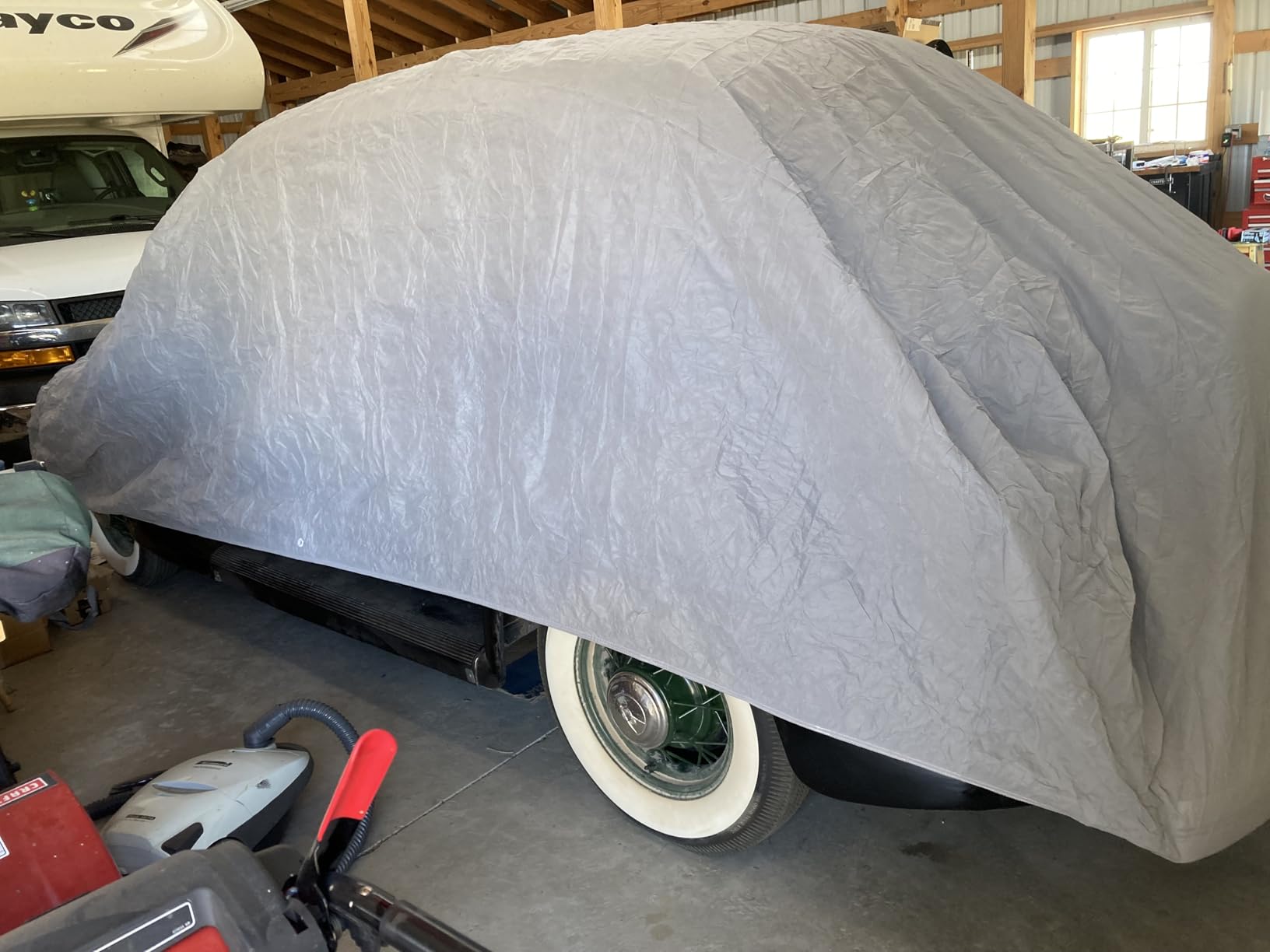 Budge Lite Car Cover, Breathable Dustproof Cover, Fits Sedans up to 264