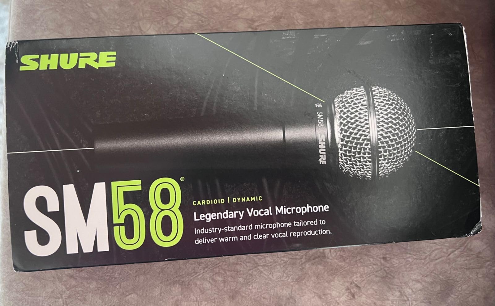 Shure SM58 Pro Dynamic Vocal Microphone with 25-ft XLR Cable | Cardioid dynamic vocal mic for studio, live performance, podcasting and recording; includes 25-ft XLR cable customer photo 1