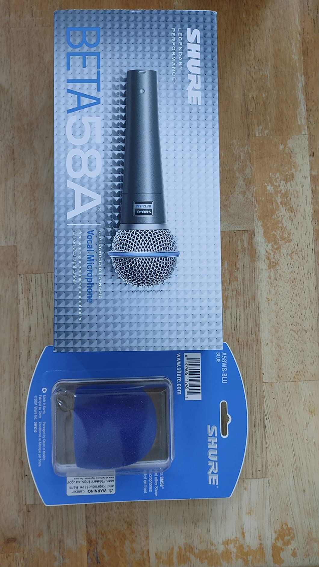 Shure BETA 58A Supercardioid Dynamic Vocal Microphone customer photo 2
