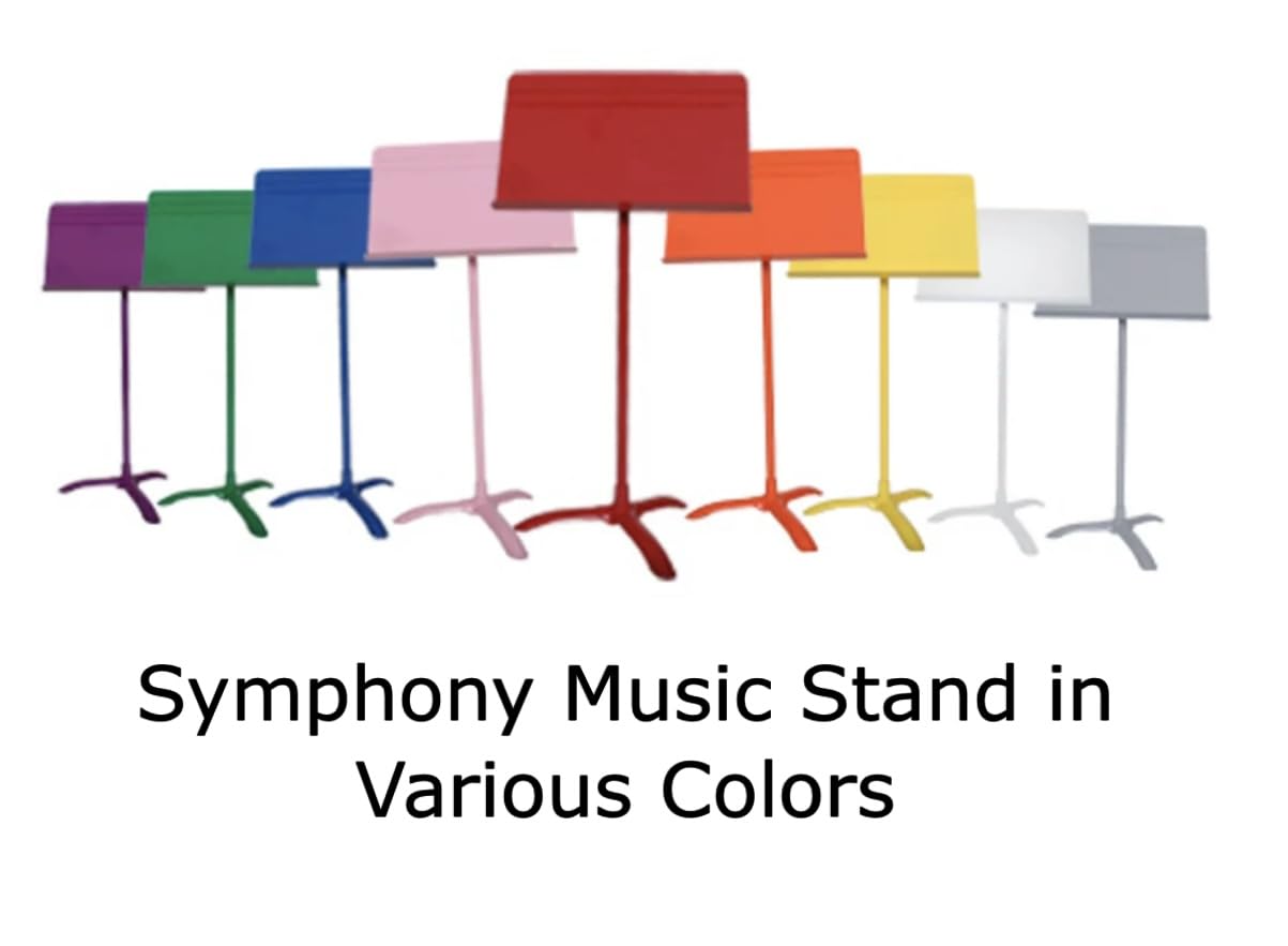 Manhasset Music Stand for Sheet Music - 48 Symphony Model - Long Lasting, Durable Manhasset Stand - Adjustable Height - 26