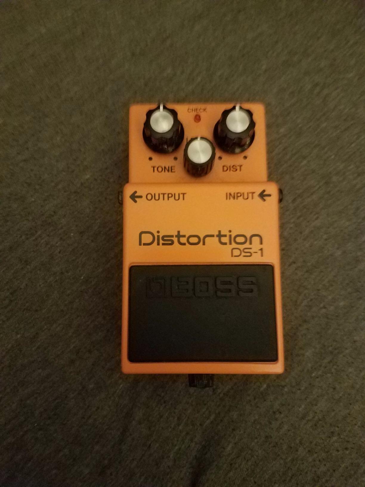 BOSS DS-1 Distortion Compact Distortion Pedal customer photo 1