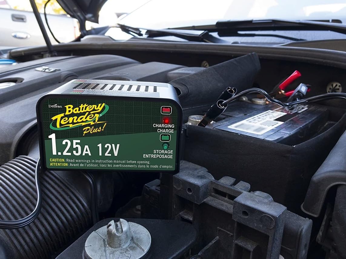 Battery Tender Plus 12V 1.25 AMP Car & Motorcycle Battery Charger and Maintainer, Float Charge for Automotive, and ATVs - Smarter Than a Trickle Charger customer photo 2