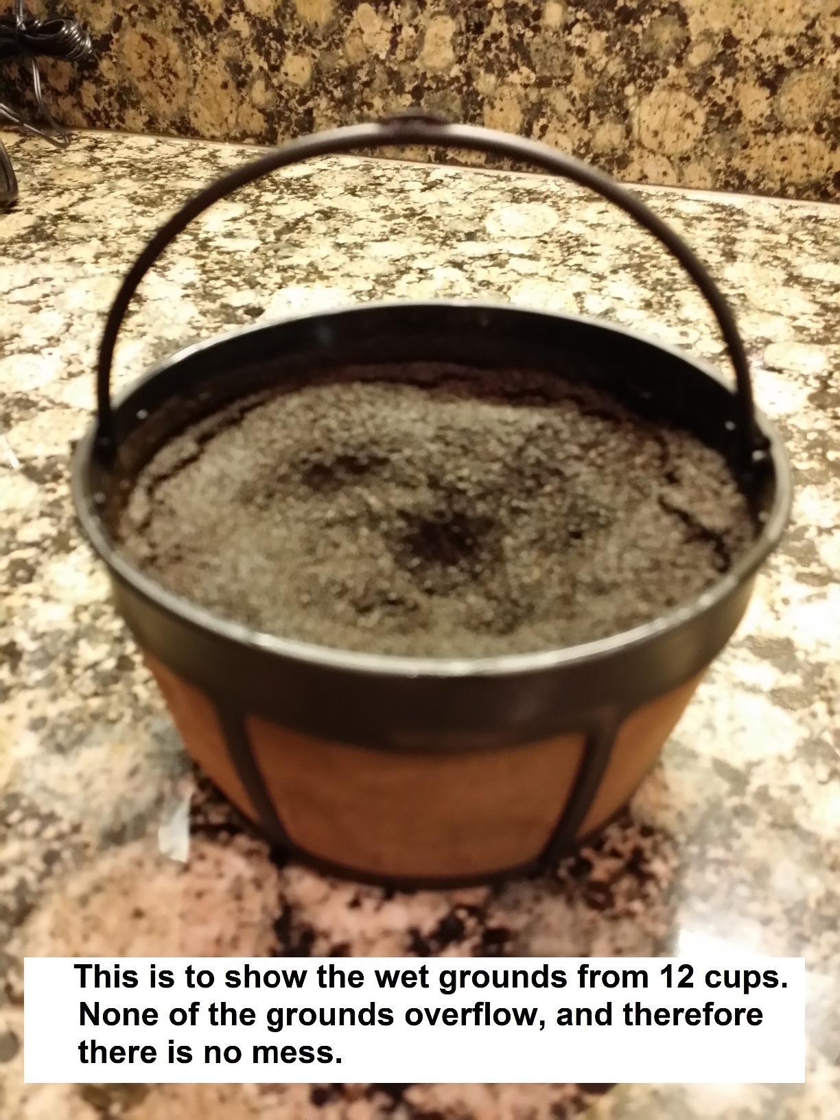 Hamilton Beach Permanent Gold Filter, Fits Most 8 to 12-Cup Coffee Makers customer photo 2