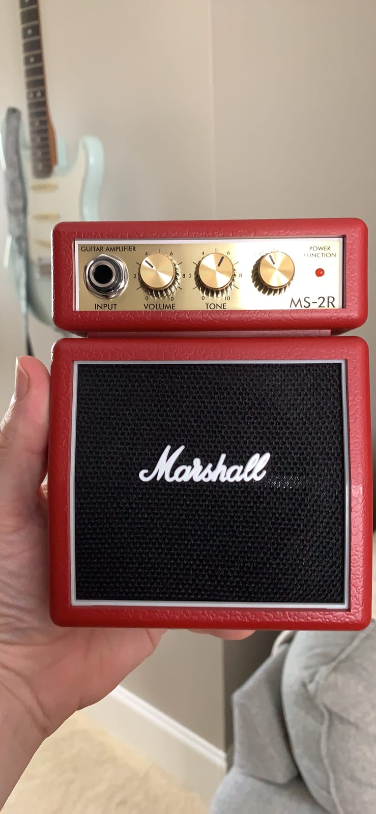 Marshall MS2 Battery-Powered Micro Guitar Amplifier customer photo 2