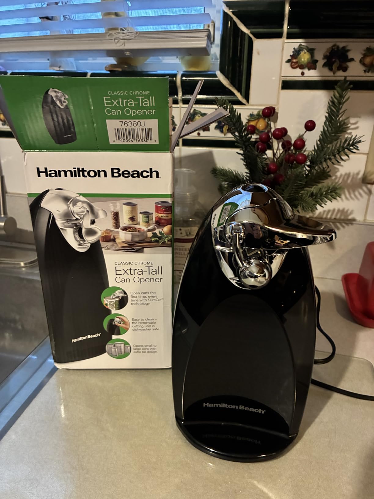 Hamilton Beach Classic Chrome Electric Can Opener with Automatic Shutoff customer photo 2