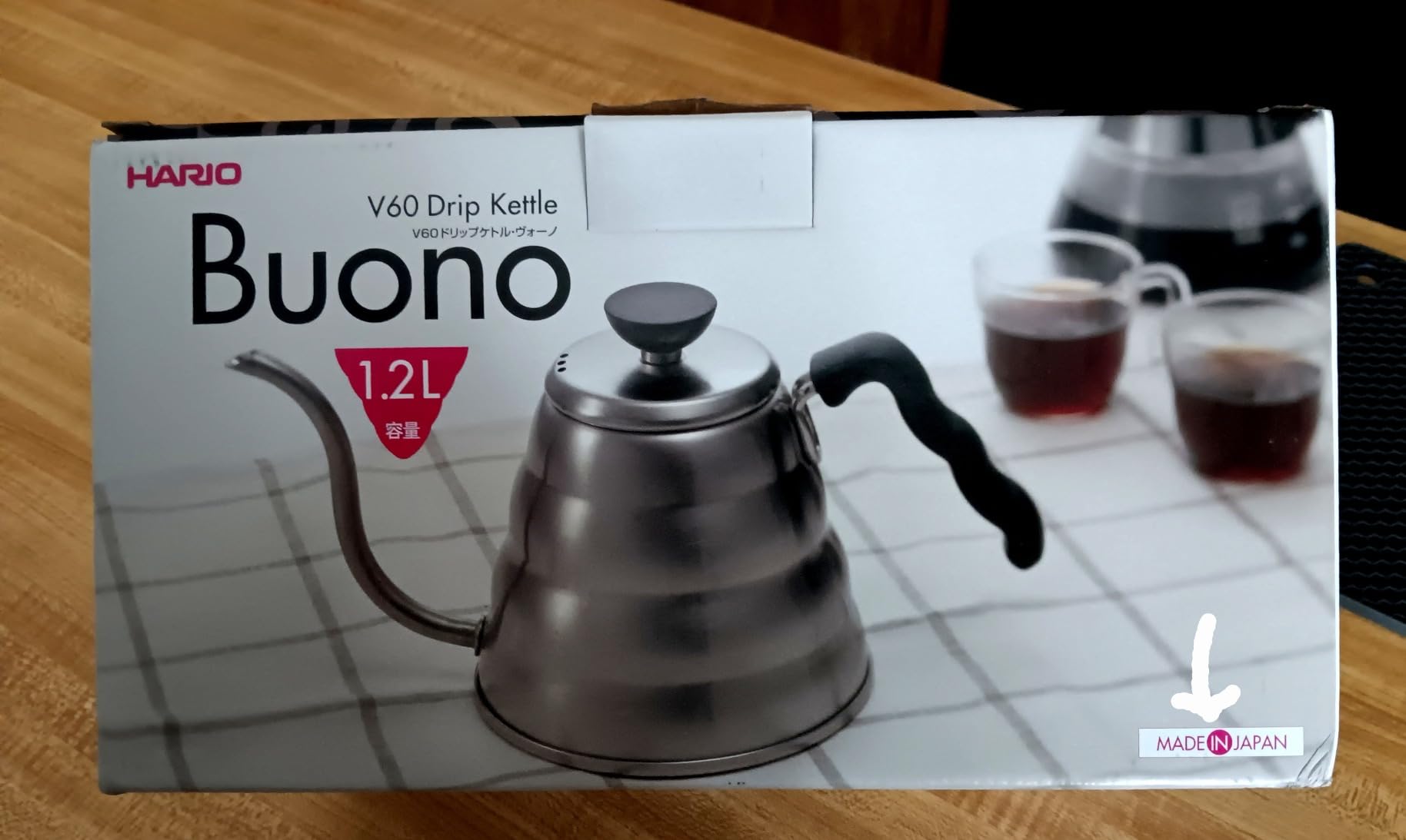 Hario, V60 Dripper Kettle Buono customer photo 1