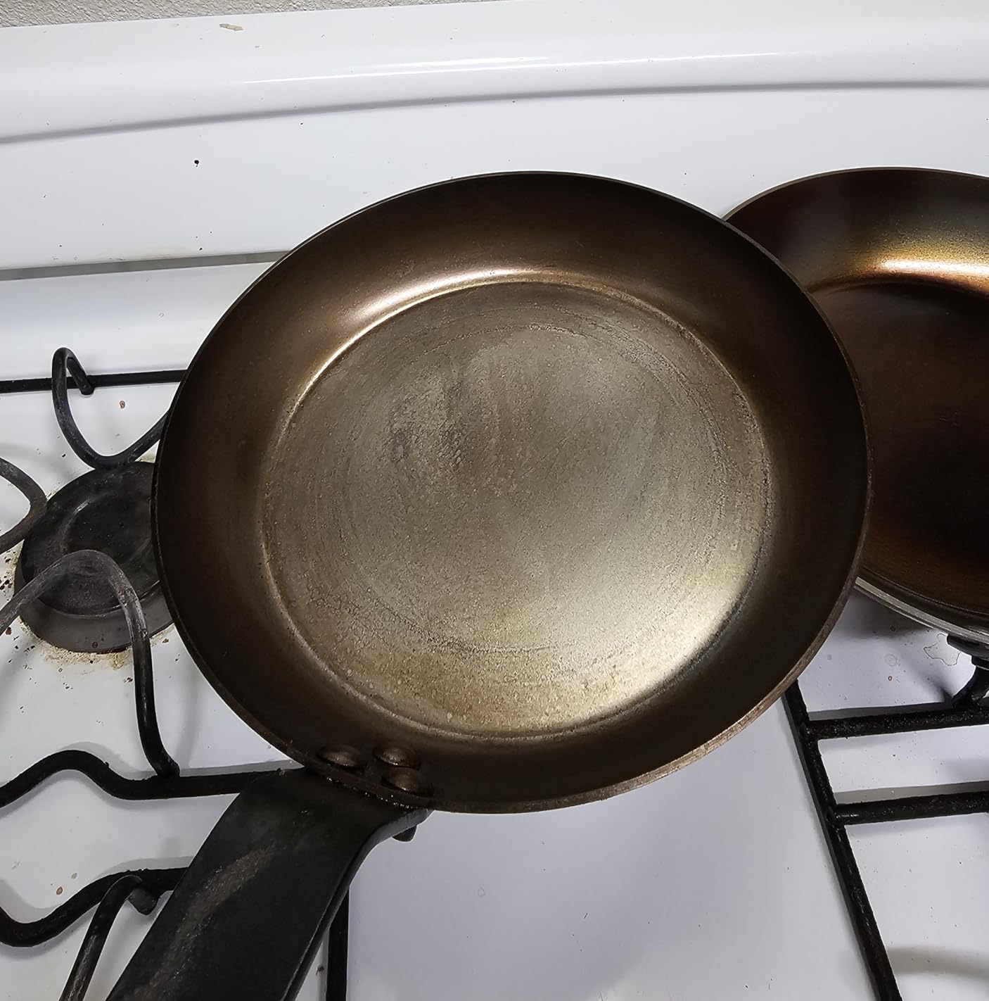 Mauviel M'Steel Black Carbon Natural Nonstick Frying Pan With Iron Handle, 11-in, Suitable For All Cooking Surfaces, Made in France customer photo 1