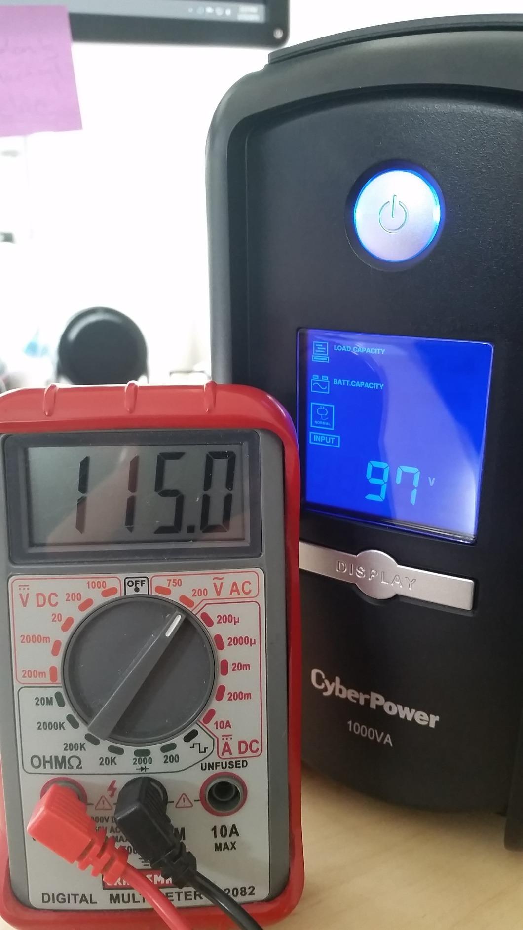 CyberPower CP1000AVRLCD Intelligent LCD UPS Battery Backup customer photo 1