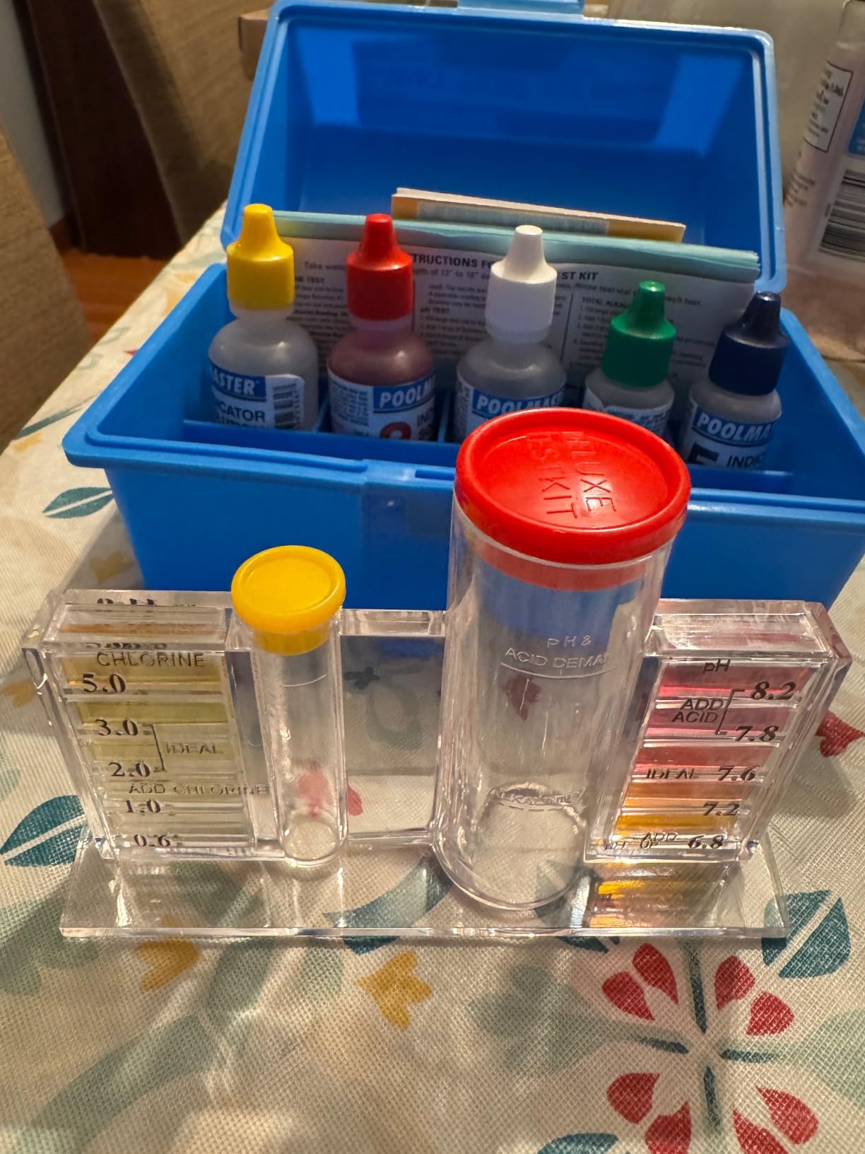 Poolmaster 5-Way Pool & Spa Water Test Kit with Liquid Reagents customer photo 1
