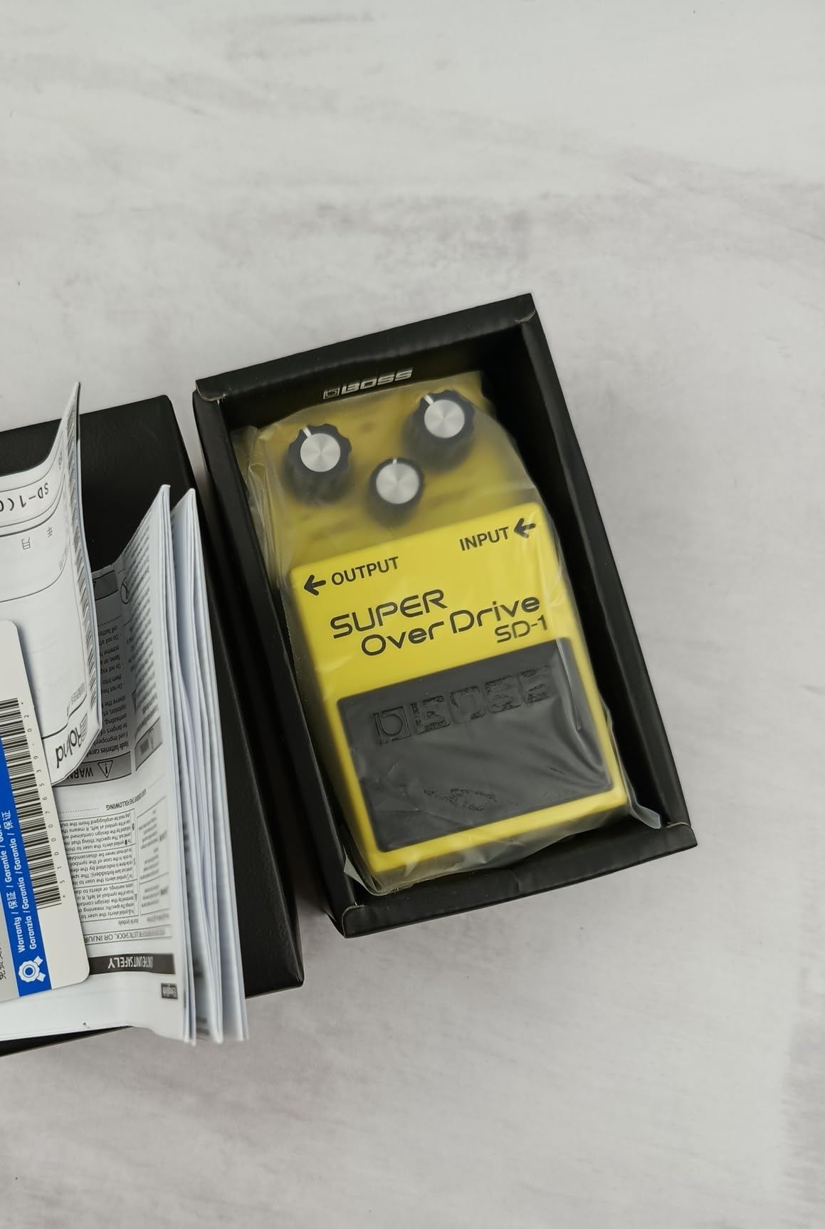 BOSS SD-1 SUPER Overdrive Compact Overdrive Pedal customer photo 1