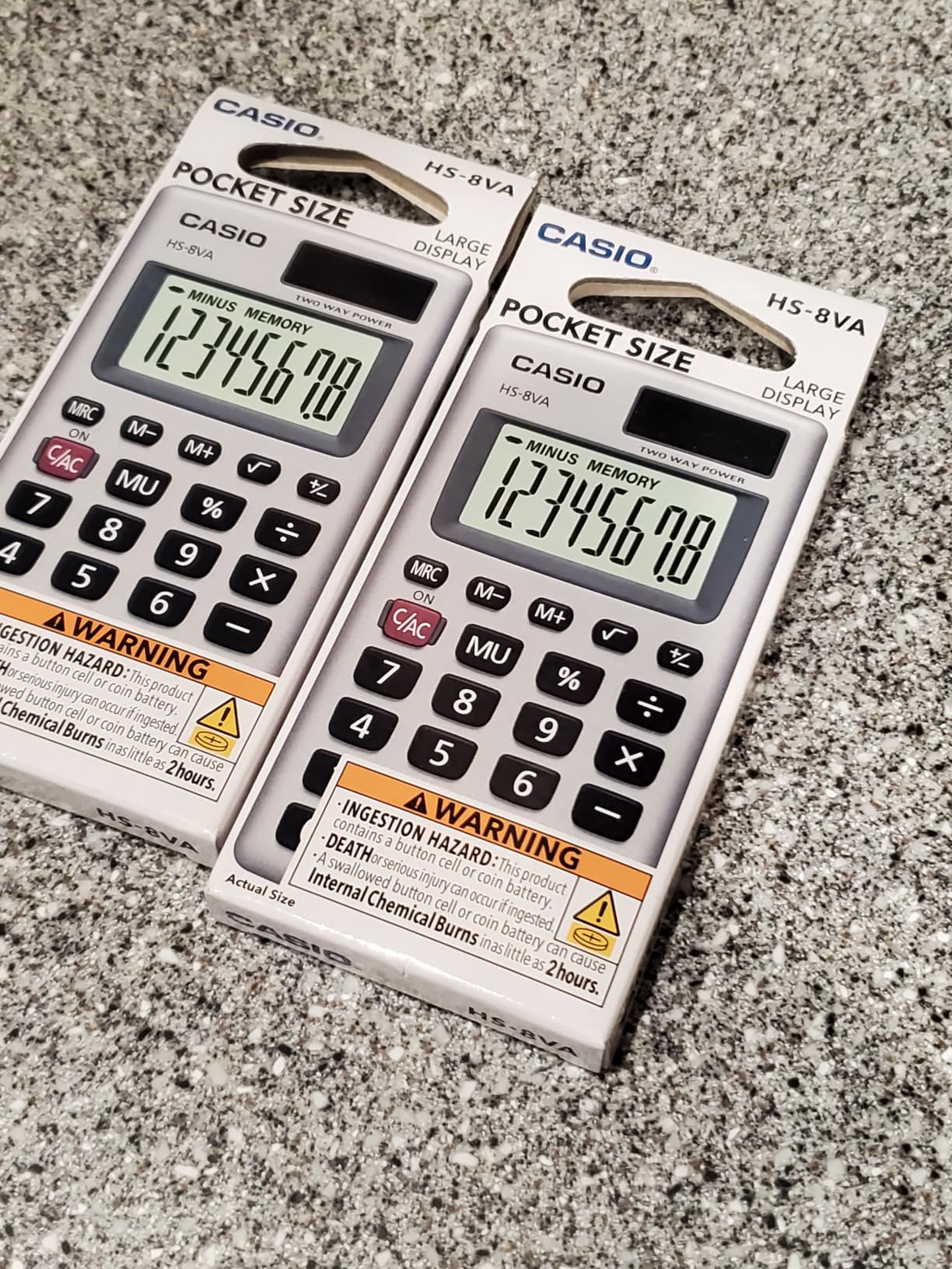Casio HS-8VA Mini 6-Function Calculator customer photo 1