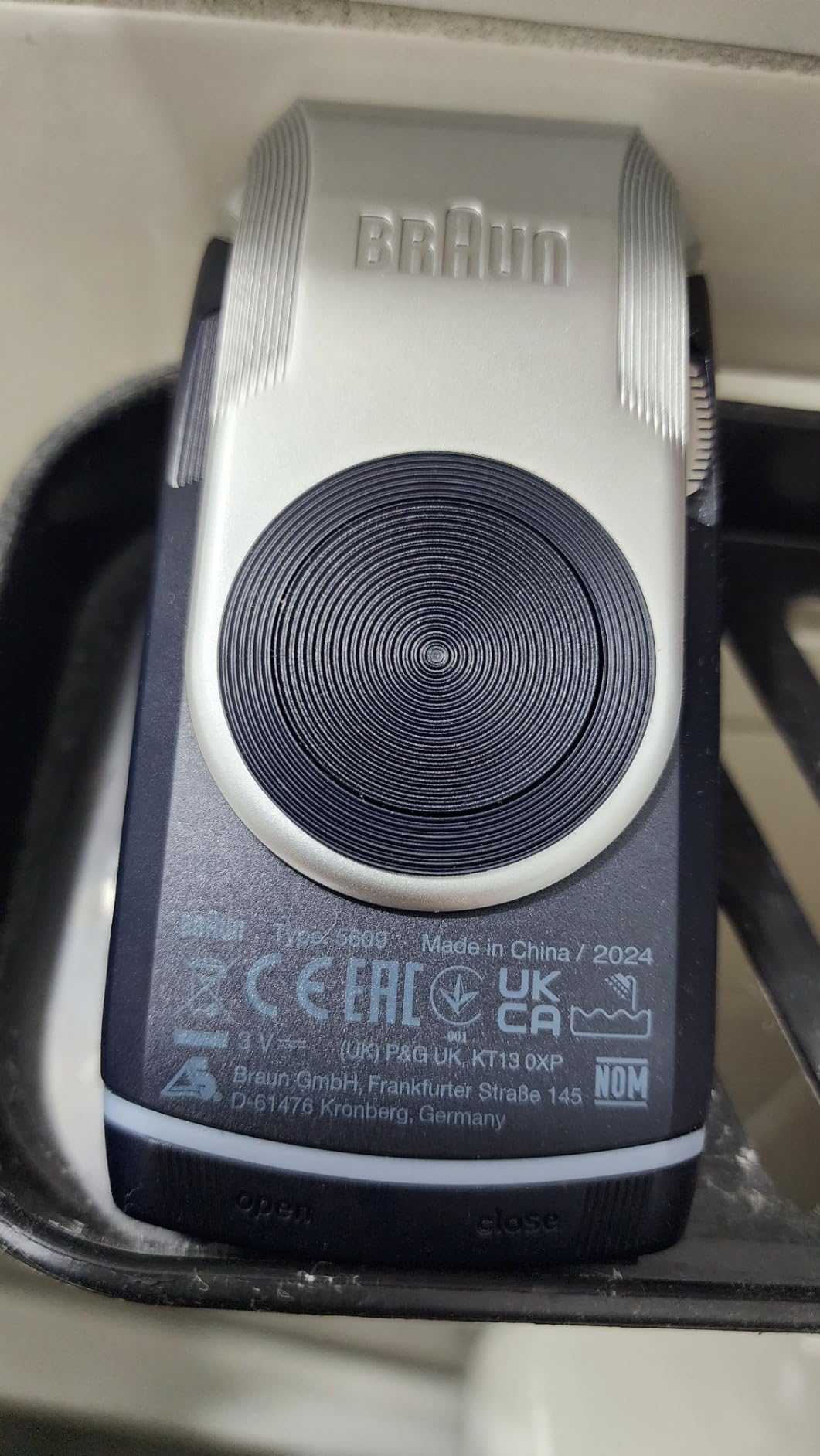 Braun Electric Razor for Men, M90 Mobile Electric Shaver, Precision Trimmer, Washable customer photo 1