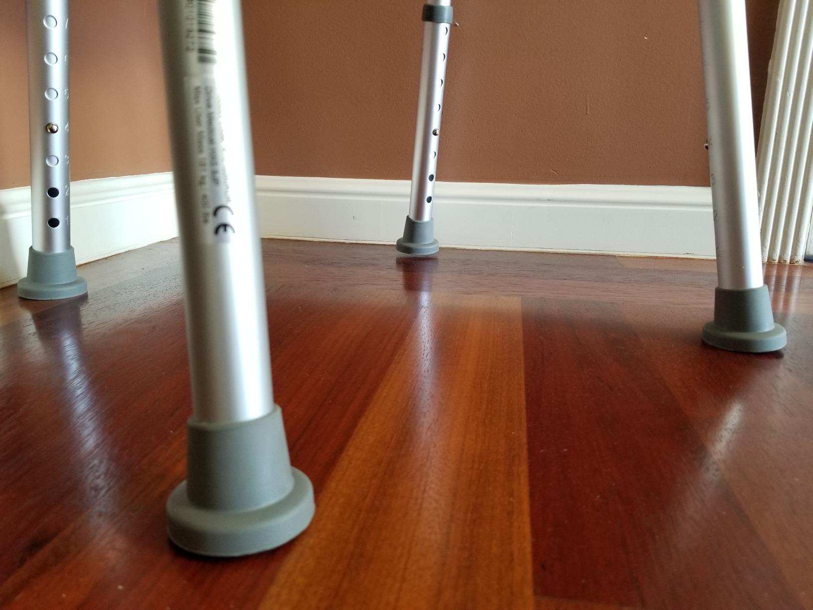 Drive Medical Shower Chair with Back and Suction Feet, Gray customer photo 2