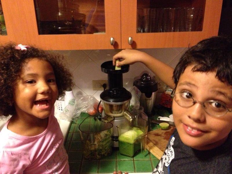 Omega VRT350 Vertical Low Speed Juicer, Silver customer photo 2