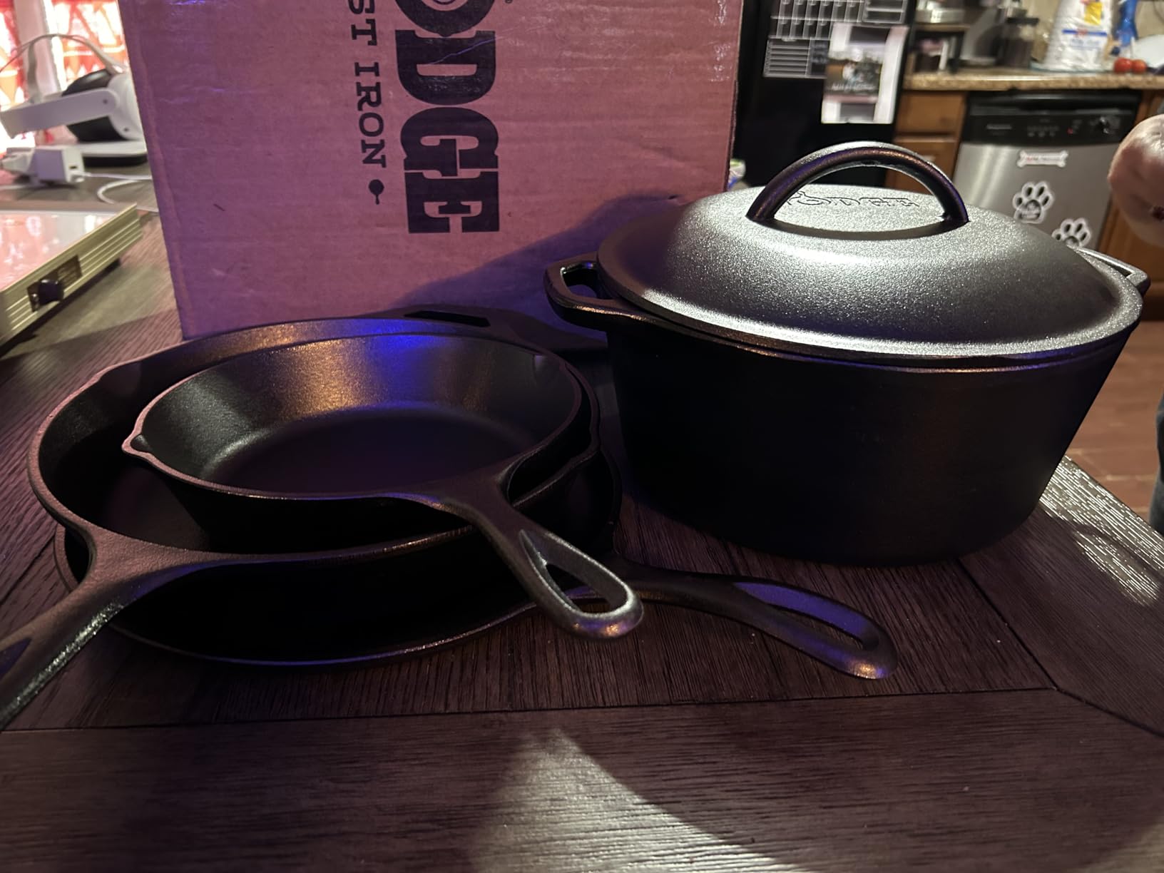 Lodge Cast Iron 5-Piece Set, PFAS-Free Pre-Seasoned Kitchen Set customer photo 2