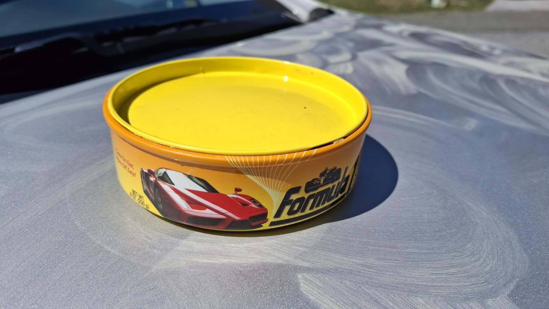 Formula 1 Carnauba Car Wax Paste, High Gloss Shine & Water Beading, 8oz customer photo 2