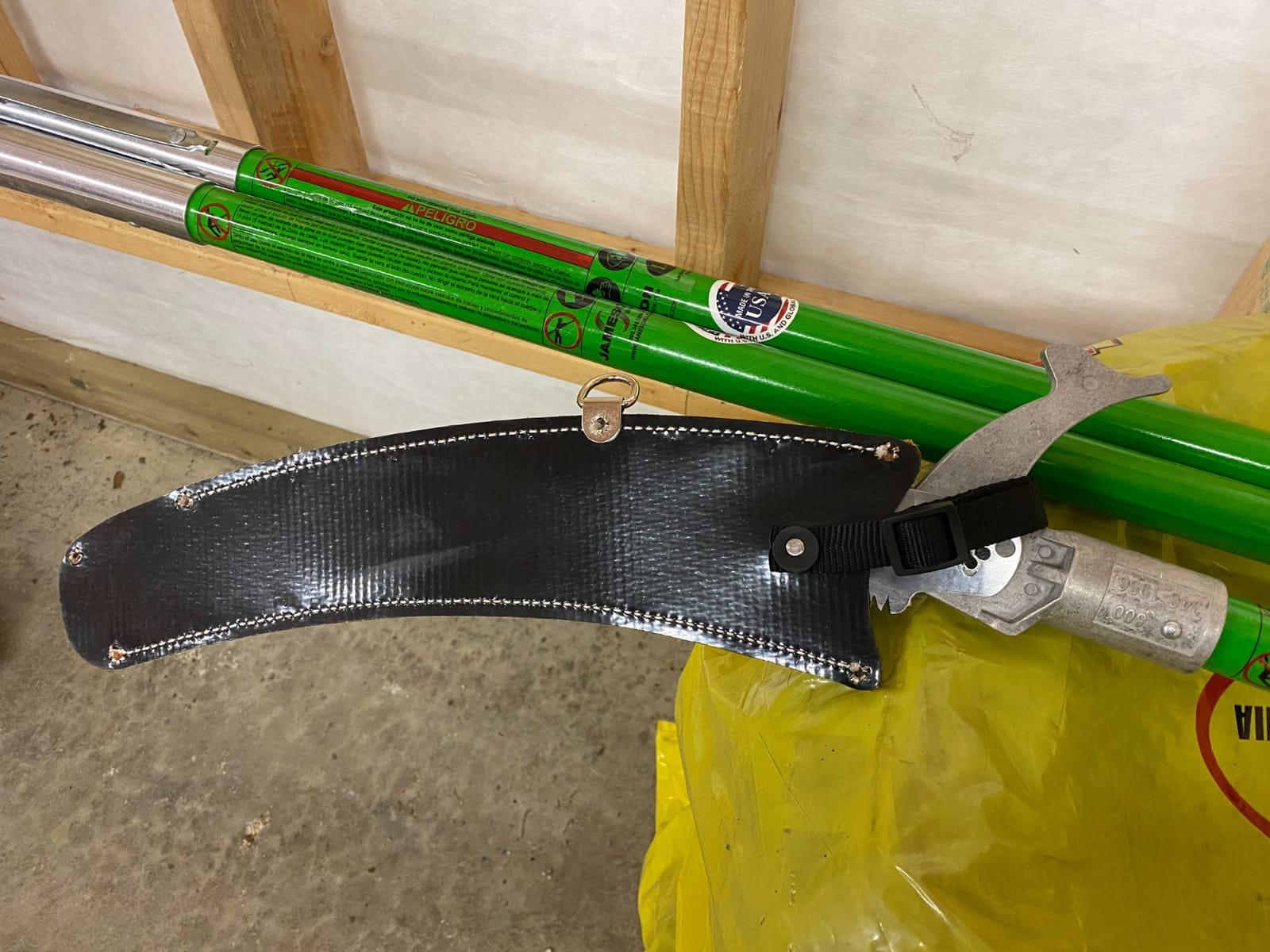 Jameson LS-Series Hollow Core Landscaping Tree Trimming Kit | 16” Barracuda Saw Blade | 18-Foot Reach | Fiberglass Poles with Leaf Spring Locking Buttons | Tree Pruning & Trimming Tool customer photo 2
