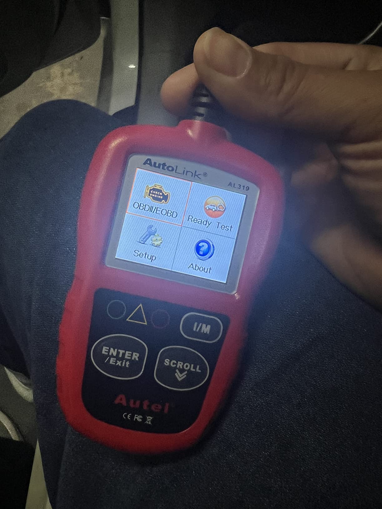 Autel AL319 Professional OBD2 Scanner, Enhanced Check Engine Code Reader customer photo 2