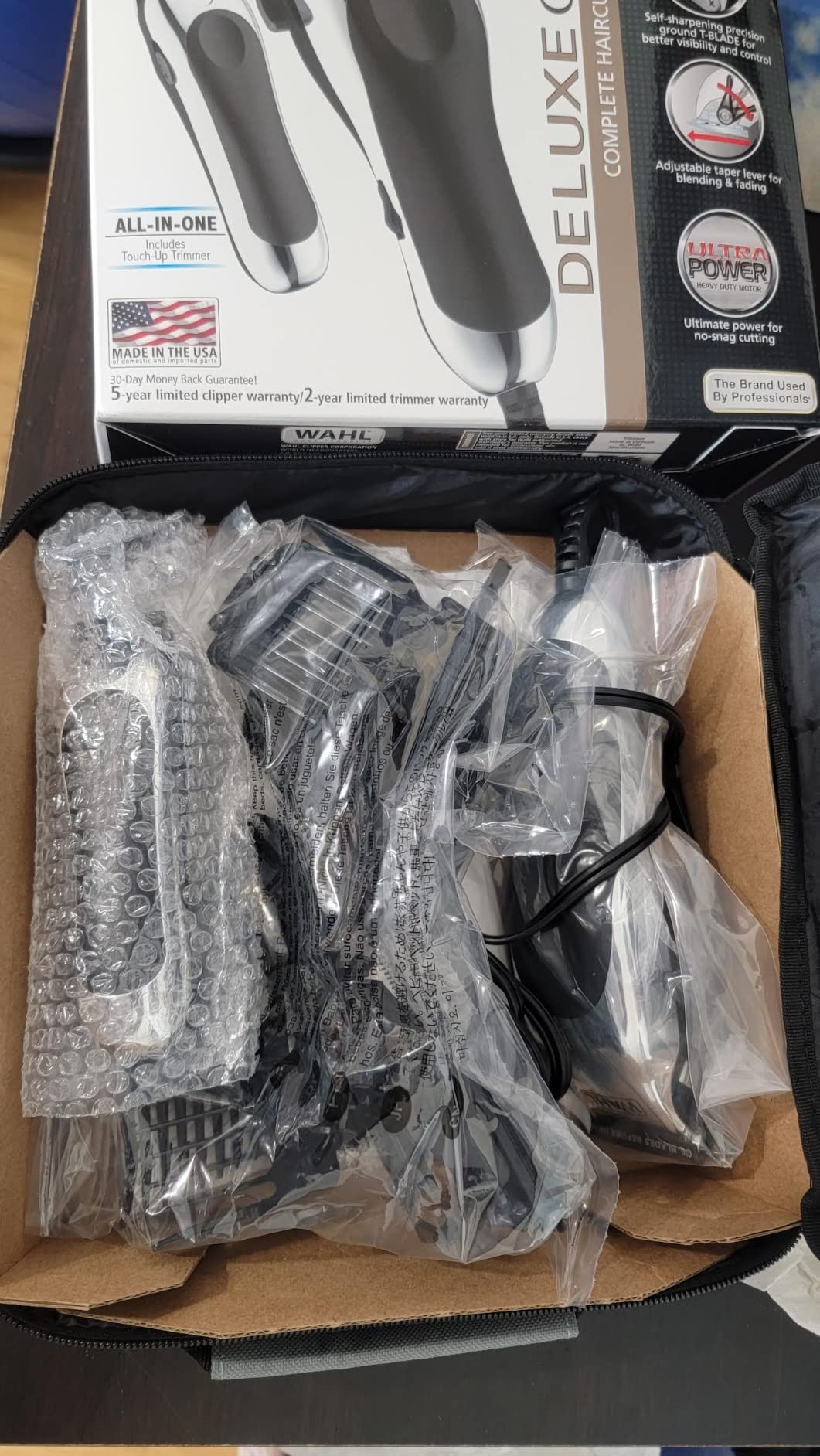Wahl Clipper USA Deluxe Corded Chrome Pro Complete Hair & Trimming Kit customer photo 1