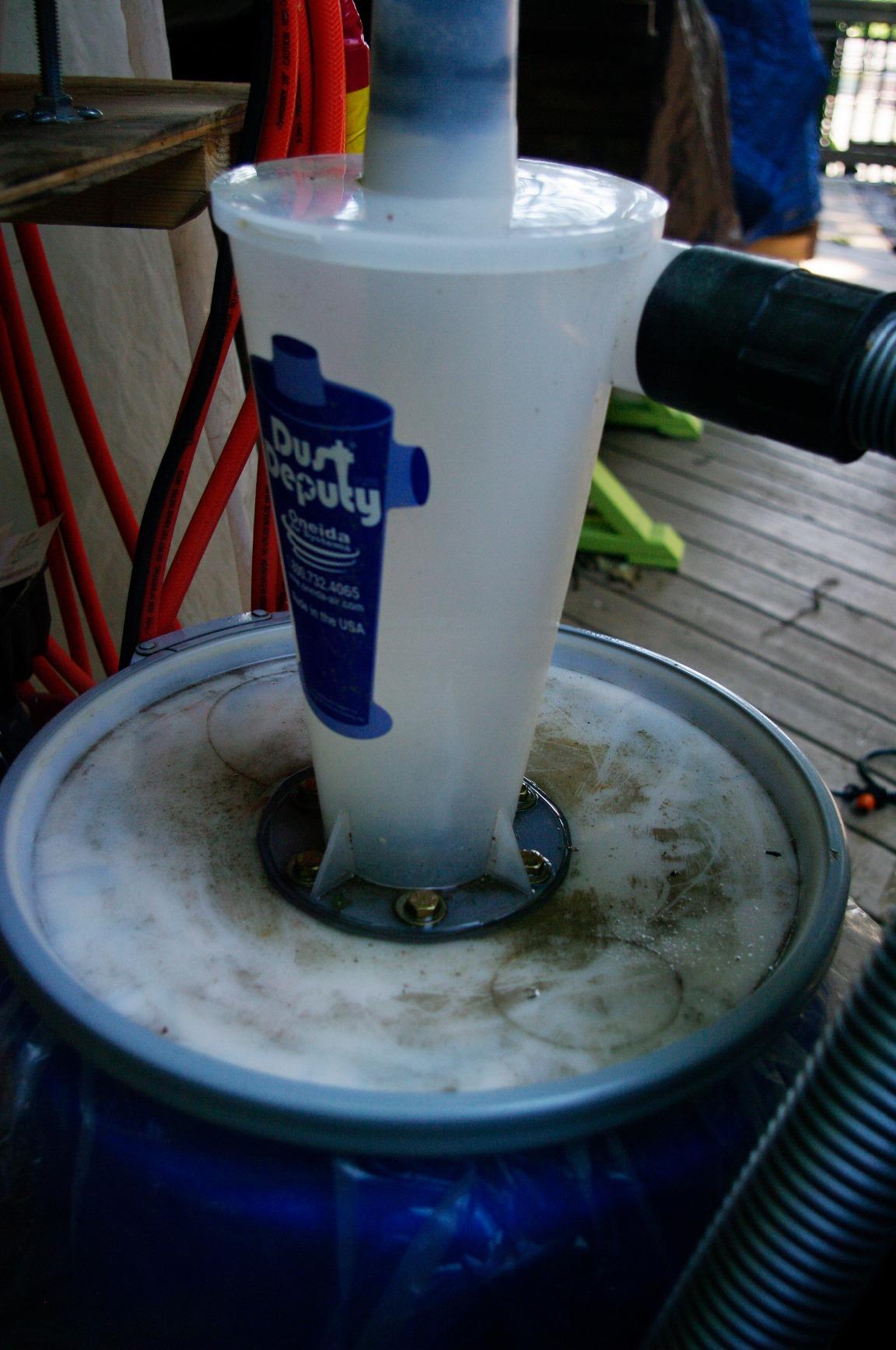 Eagle Plastic Drum, 55 Gallon Drum, DOT Compliant, Made in USA, Blue customer photo 2