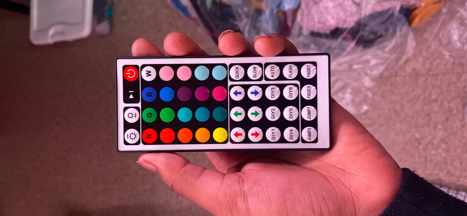 SUPERNIGHT RGB LED Light Strip Remote Controller customer photo 2