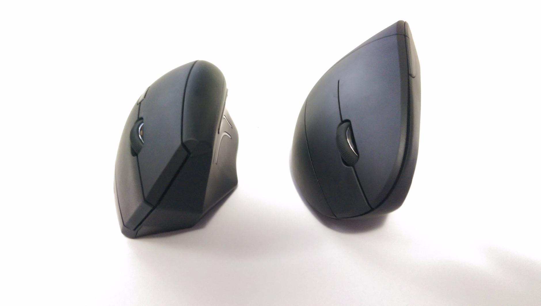 Anker 2.4G Wireless Ergonomic Mouse, Right Hand Vertical Mouse USB Receiver | Multi-Device Connectivity, 800/1200/1600 DPI, Wireless Mouse for Laptop, Desktop, PC, 5 Buttons, Black (Batteries Required) customer photo 2