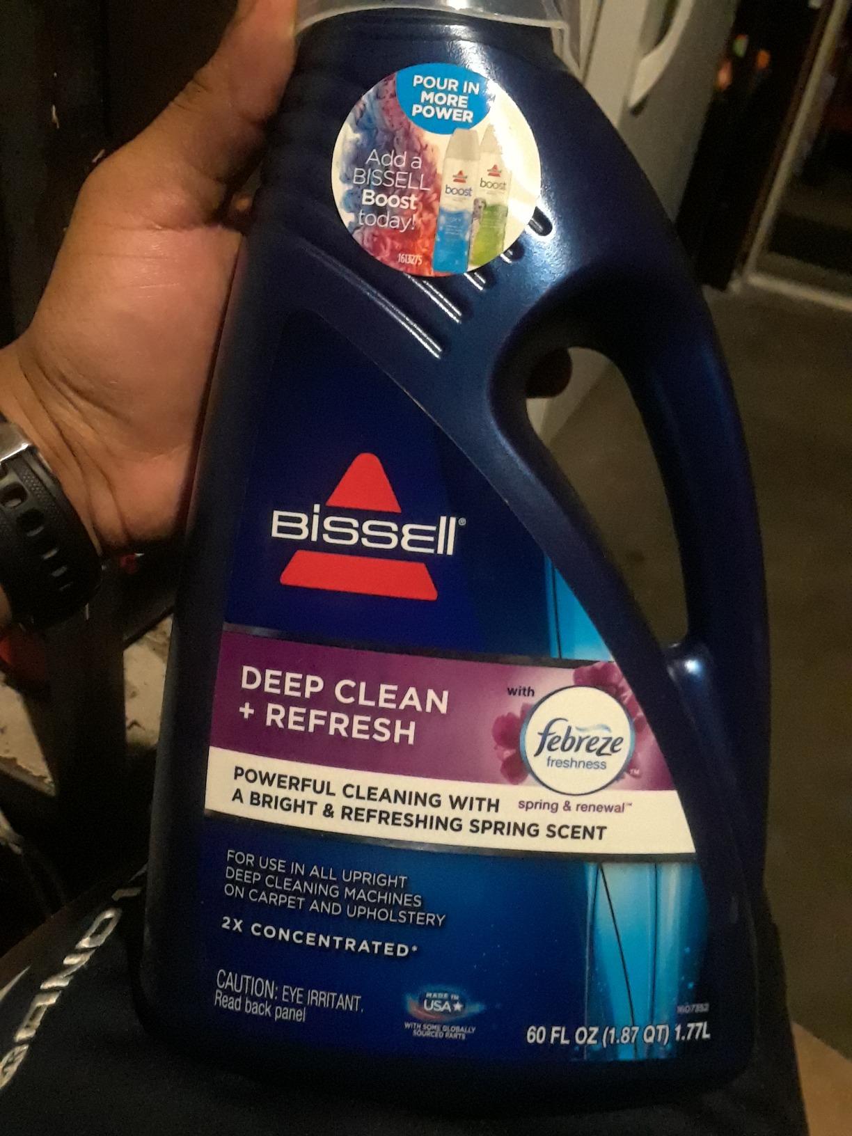 Bissell DeepClean + Refresh with Febreze Freshness Spring & Renewal Formula, 1052A, 60 Ounces customer photo 1