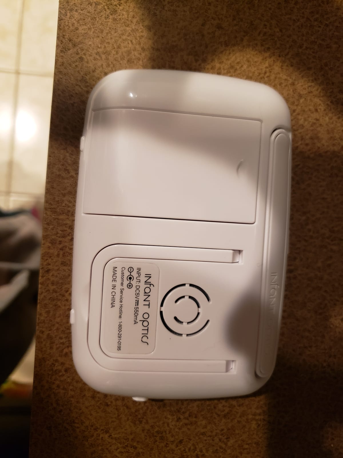 Infant Optics DXR-8 480p Video Baby Monitor, Non-WiFi Hack-Proof FHSS Connection, Interchangeable Lenses, Pan Tilt Zoom, LED Sound Bar, Night Vision, and Two-Way Talk. customer photo 2