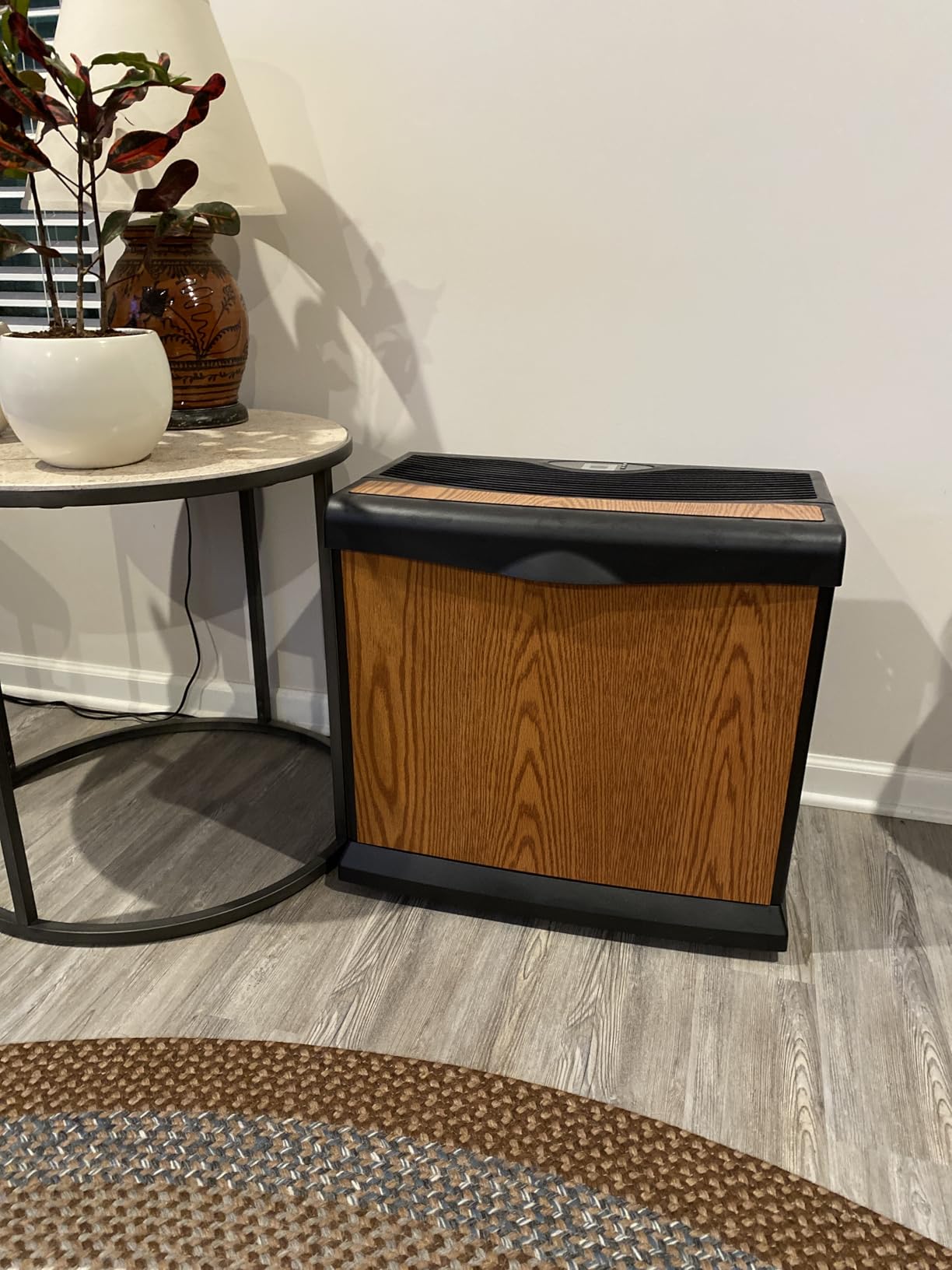 AIRCARE Valiant Digital Whole-House Console-Style Evaporative Humidifier (Honey Oak) customer photo 1