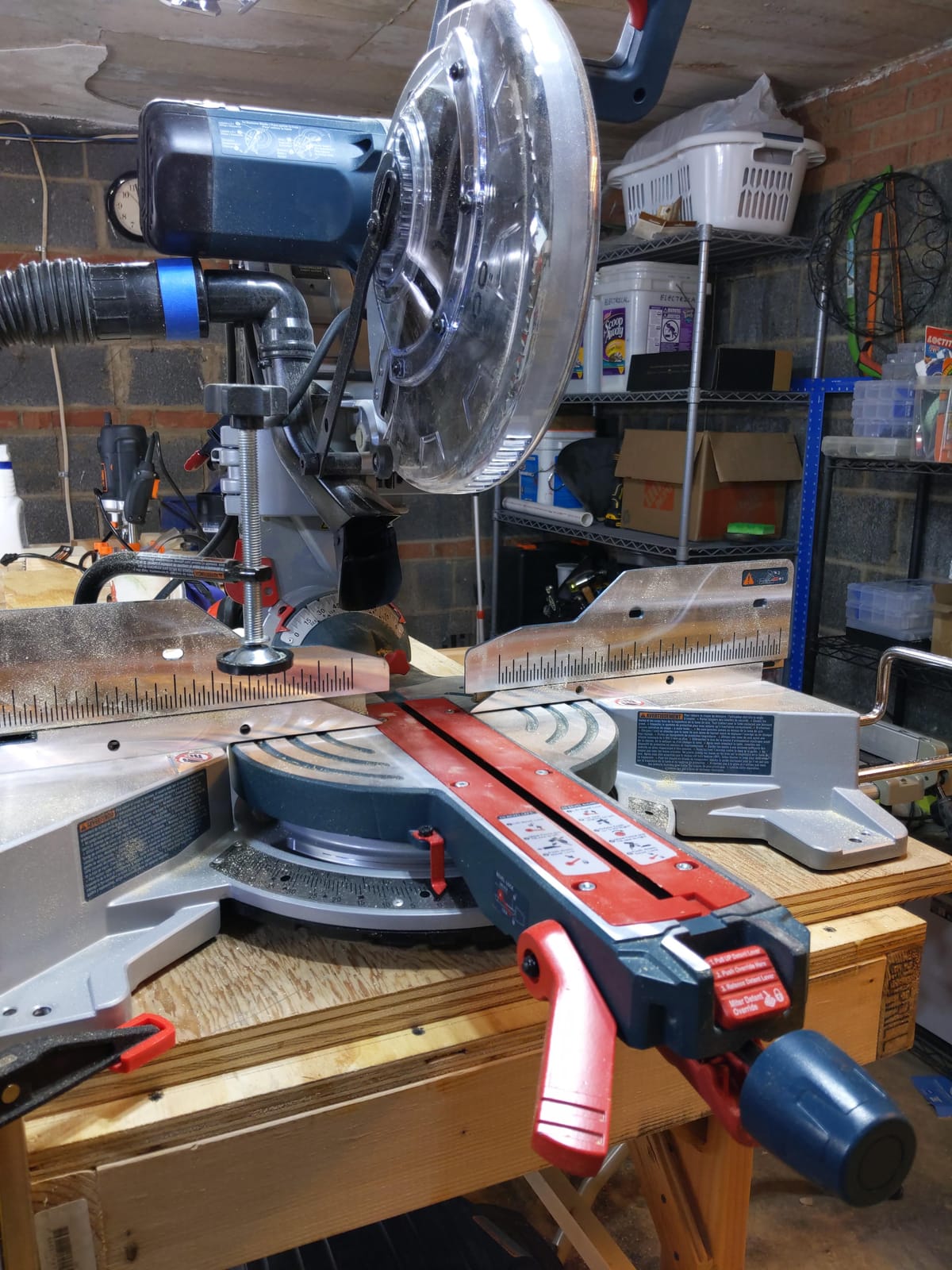 BOSCH 15.0 Amp CM10GD 10 In. Dual-Bevel Glide Miter Saw for Woodworking customer photo 2
