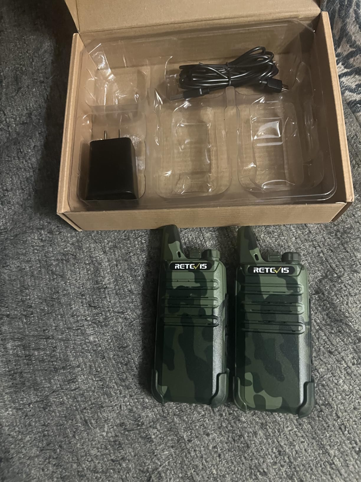 Retevis RT22 Compact & Lightweight FRS Walkie Talkies Long Range (4 Pack) customer photo 2