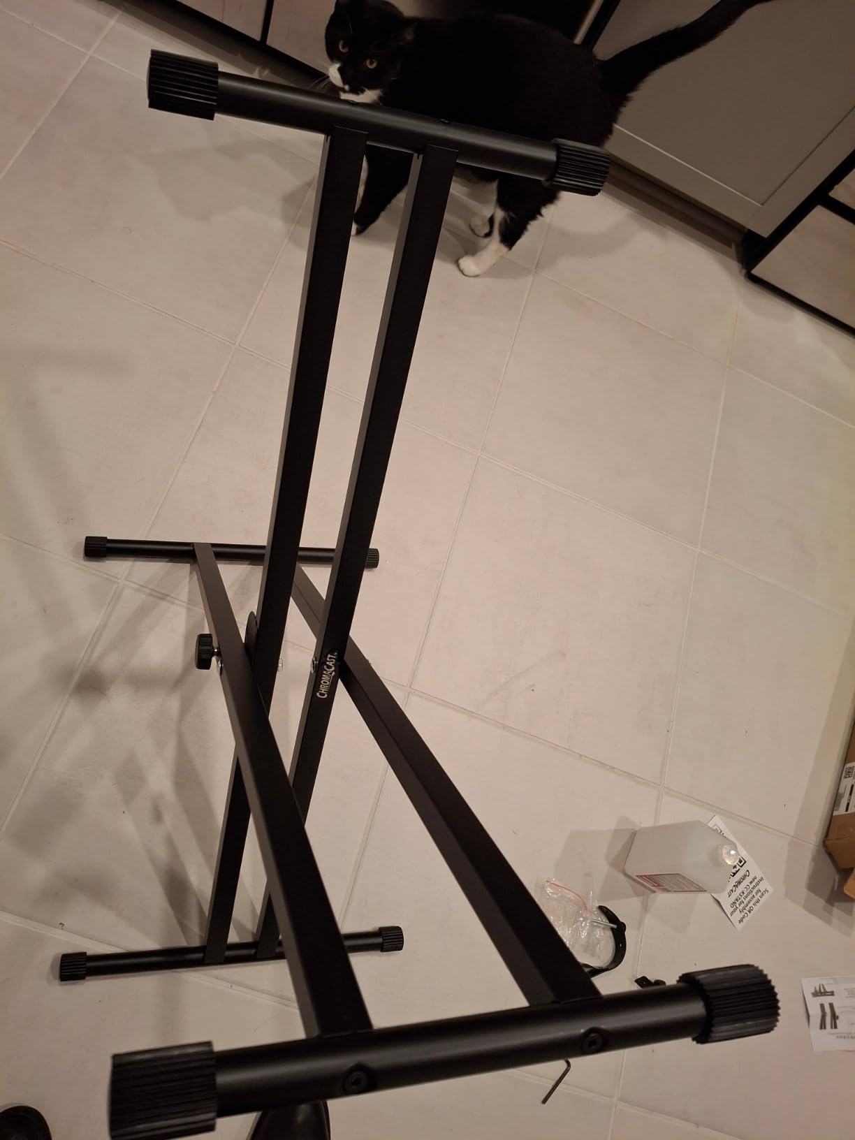 GoDpsMusic CC-KSTAND Double Braced X-Style Pro Series Keyboard Stand customer photo 1